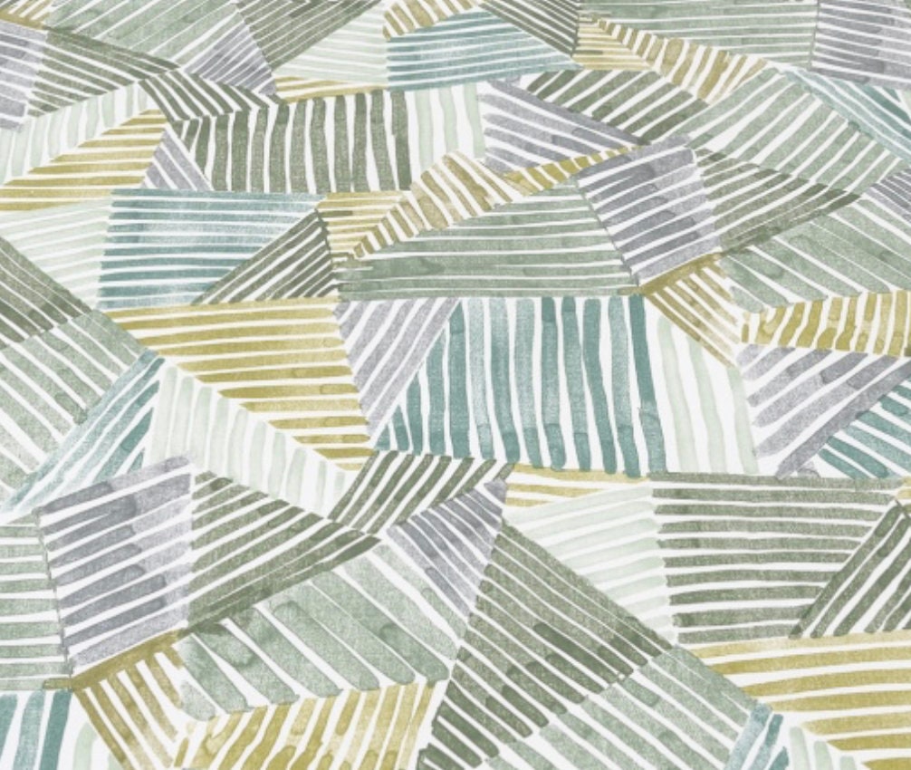 Abwaschbares Sitzkissen Kissenset für Hauck Alpha, Tray, Beta Hochstuhl - Abstrakt Linien