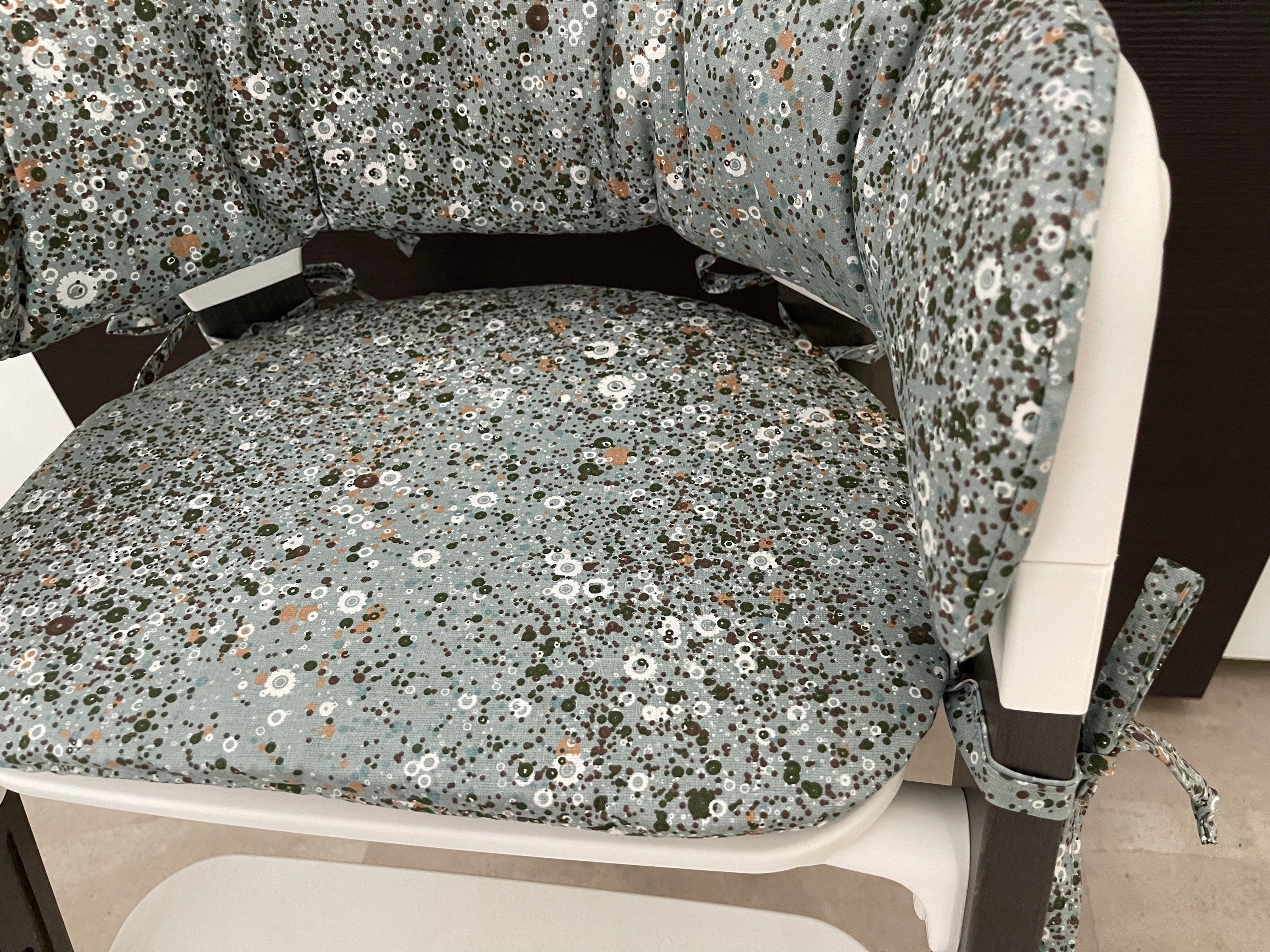 Sitzkissen Kissenset für Stokke Steps Hochstuhl - Blumenrausch