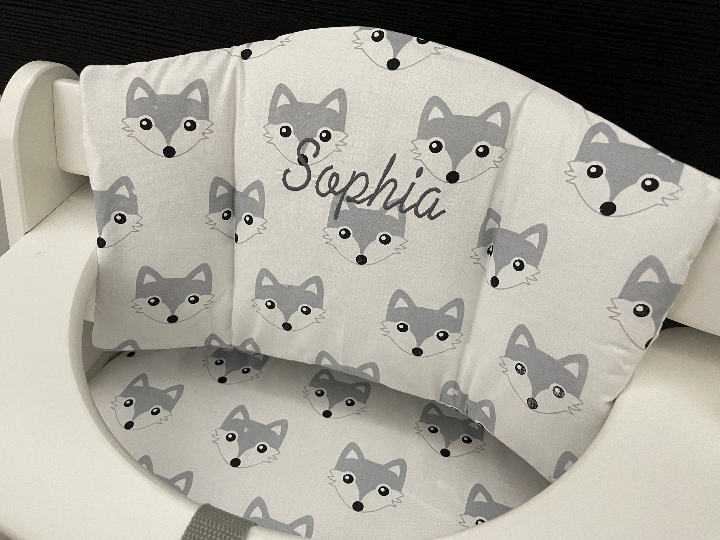 Sitzkissen Kissenset für Hauck Alpha, Tray, Beta Hochstuhl - Fuchs