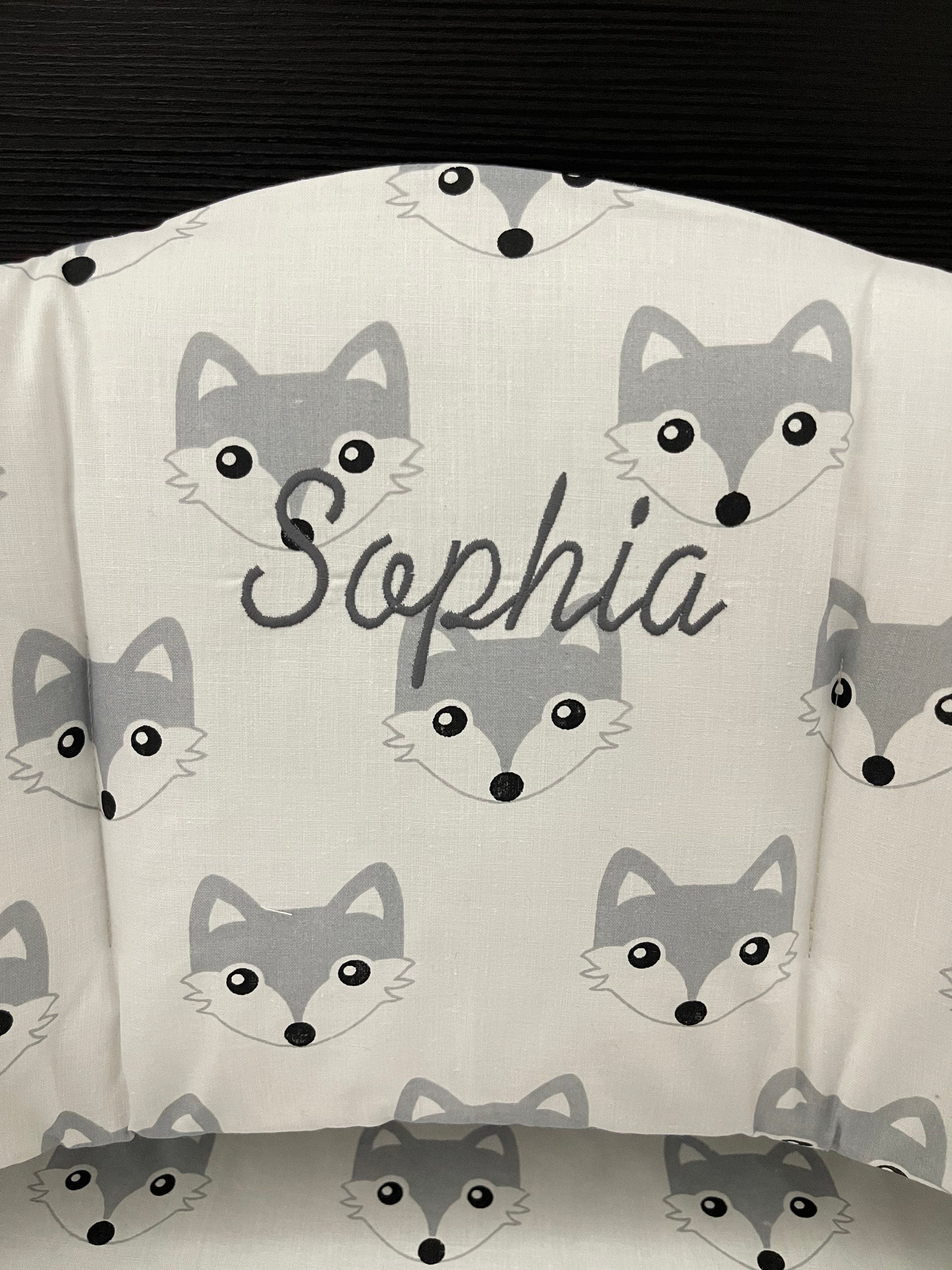 Sitzkissen Kissenset für Hauck Alpha, Tray, Beta Hochstuhl - Fuchs