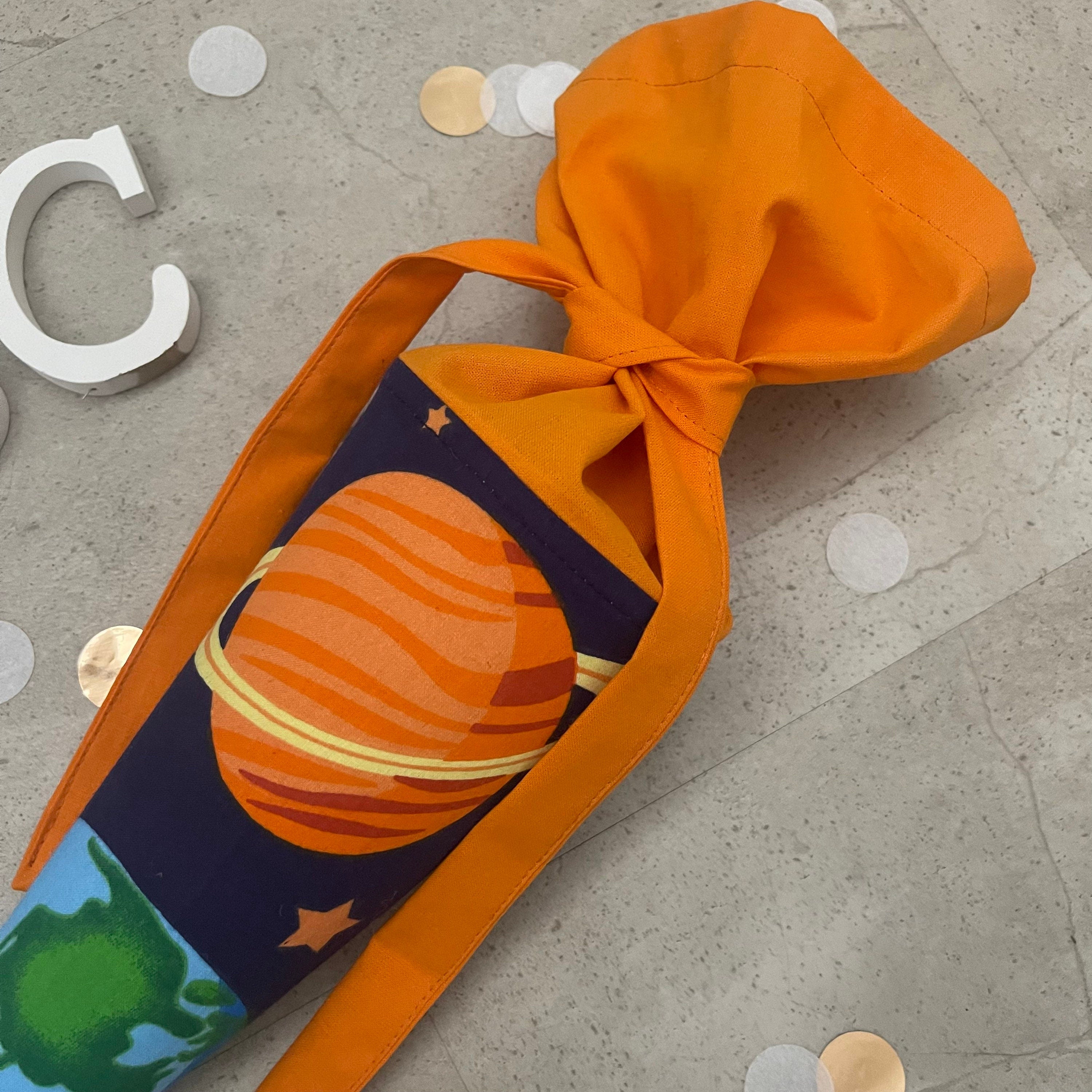 Geschwisterschultüte Stoff klein Zuckertüte Einschulung 35cm Handmade / Universum