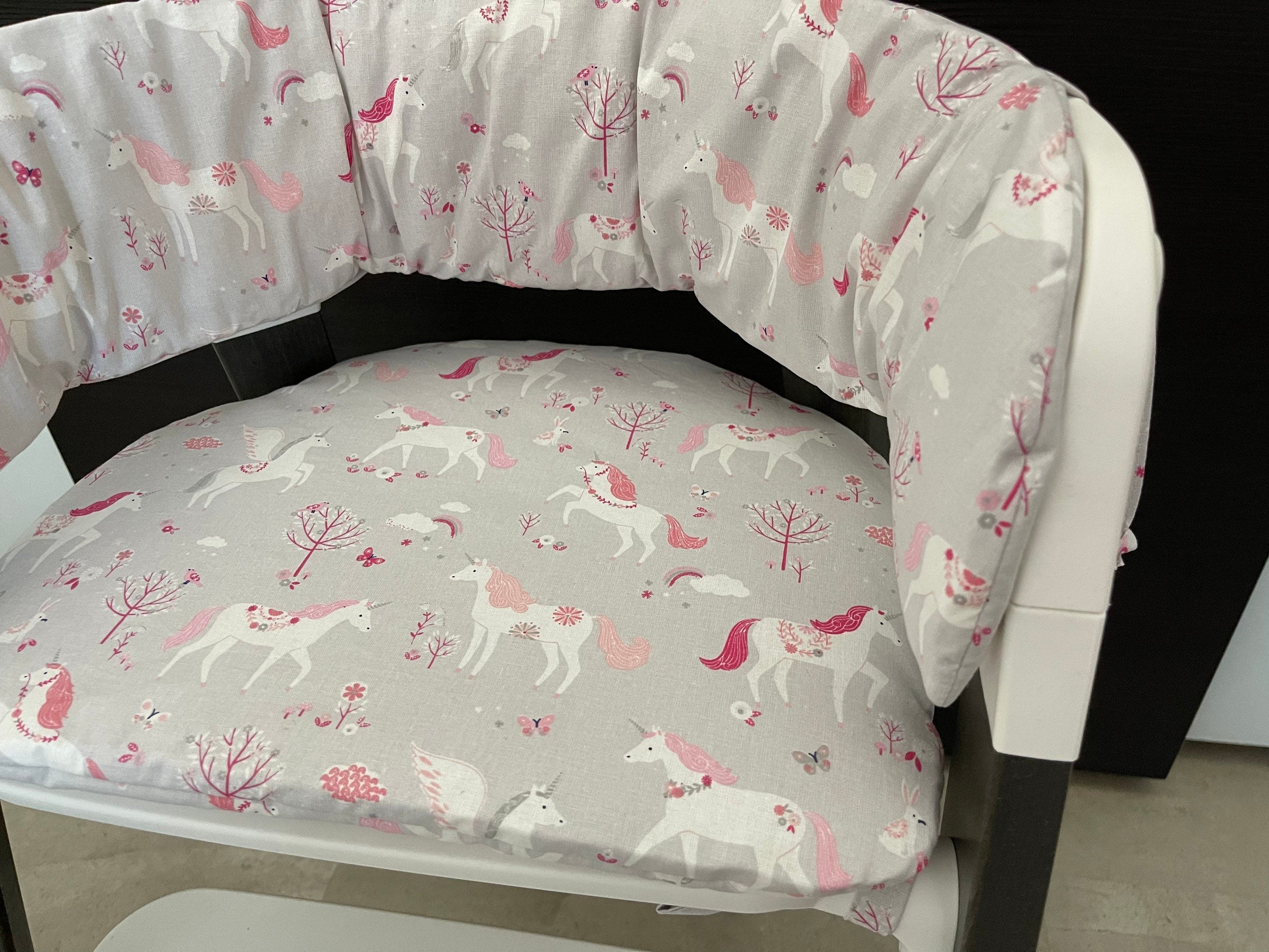 Sitzkissen Kissenset für Stokke Steps Hochstuhl - Einhorn