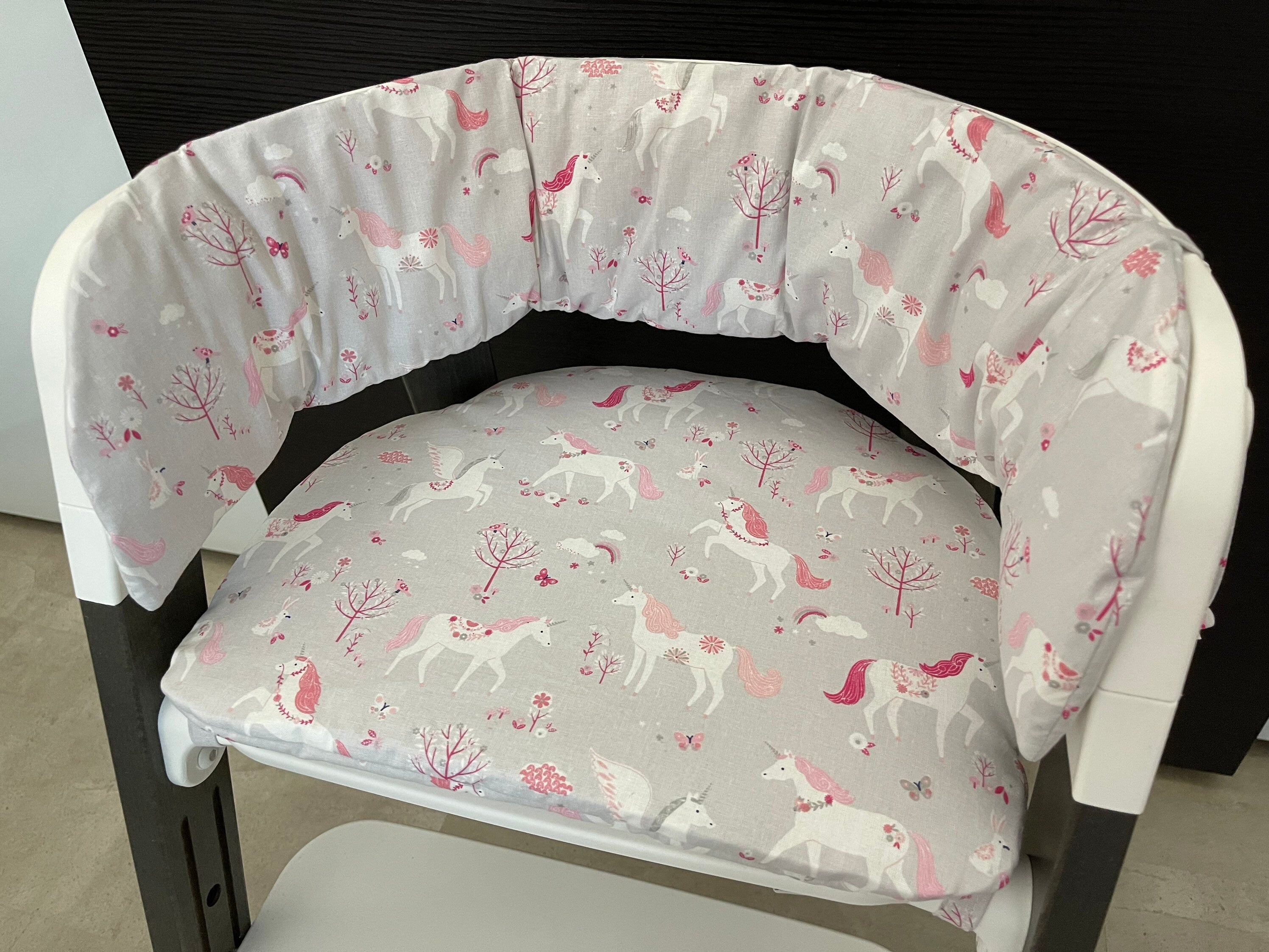 Sitzkissen Kissenset für Stokke Steps Hochstuhl - Einhorn