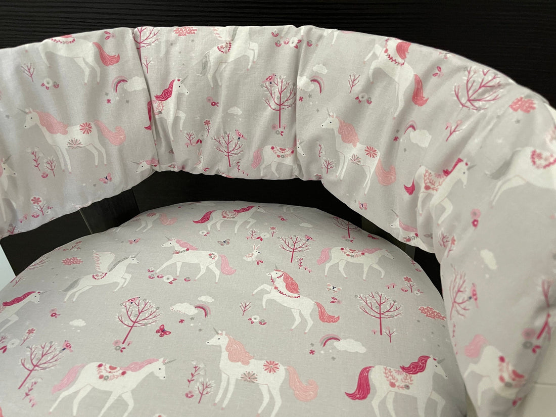 Sitzkissen Kissenset für Stokke Steps Hochstuhl - Einhorn