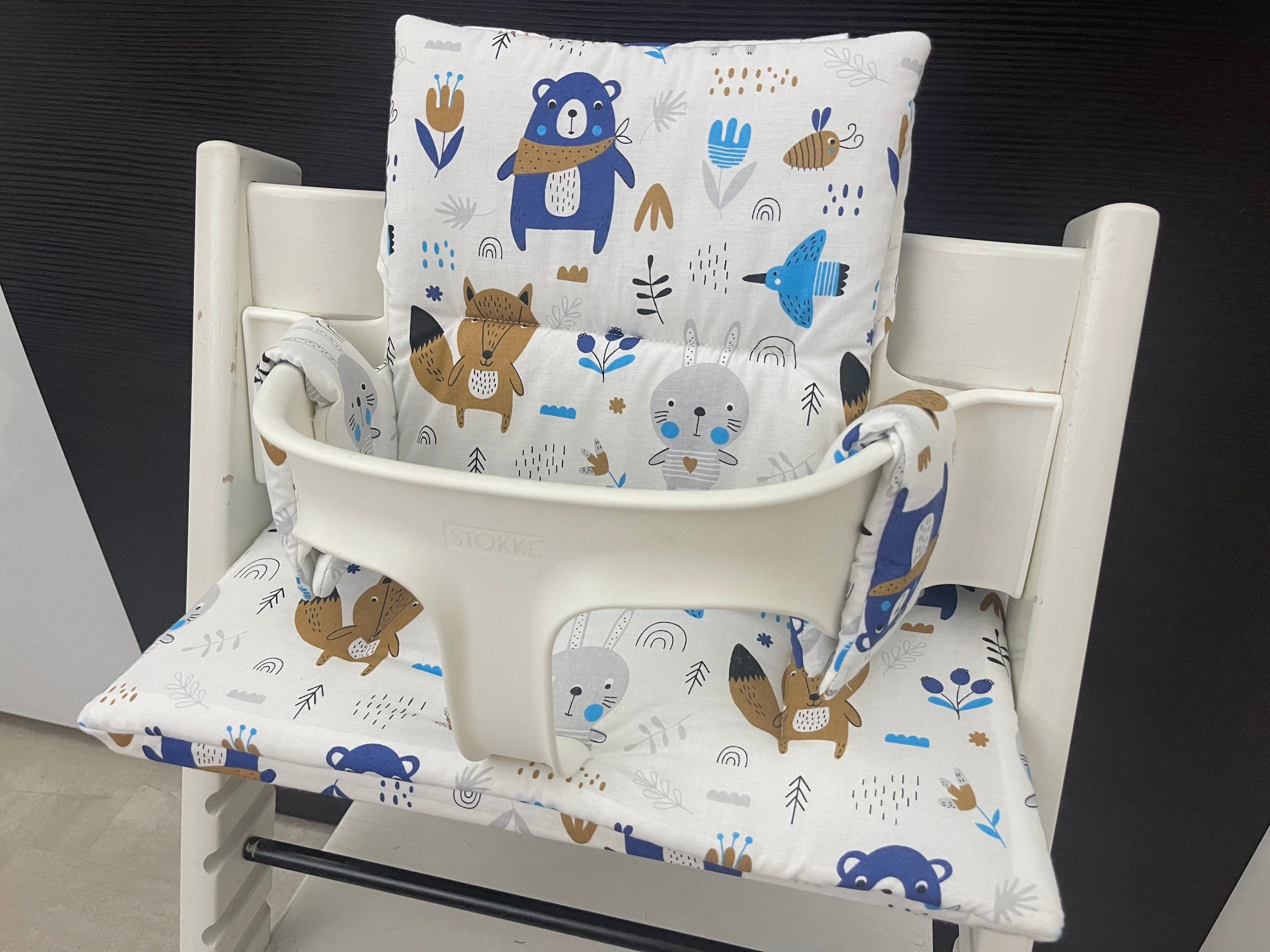 Tripp Trapp Sitzkissen Kissenset für Stokke Hochstuhl - Bär