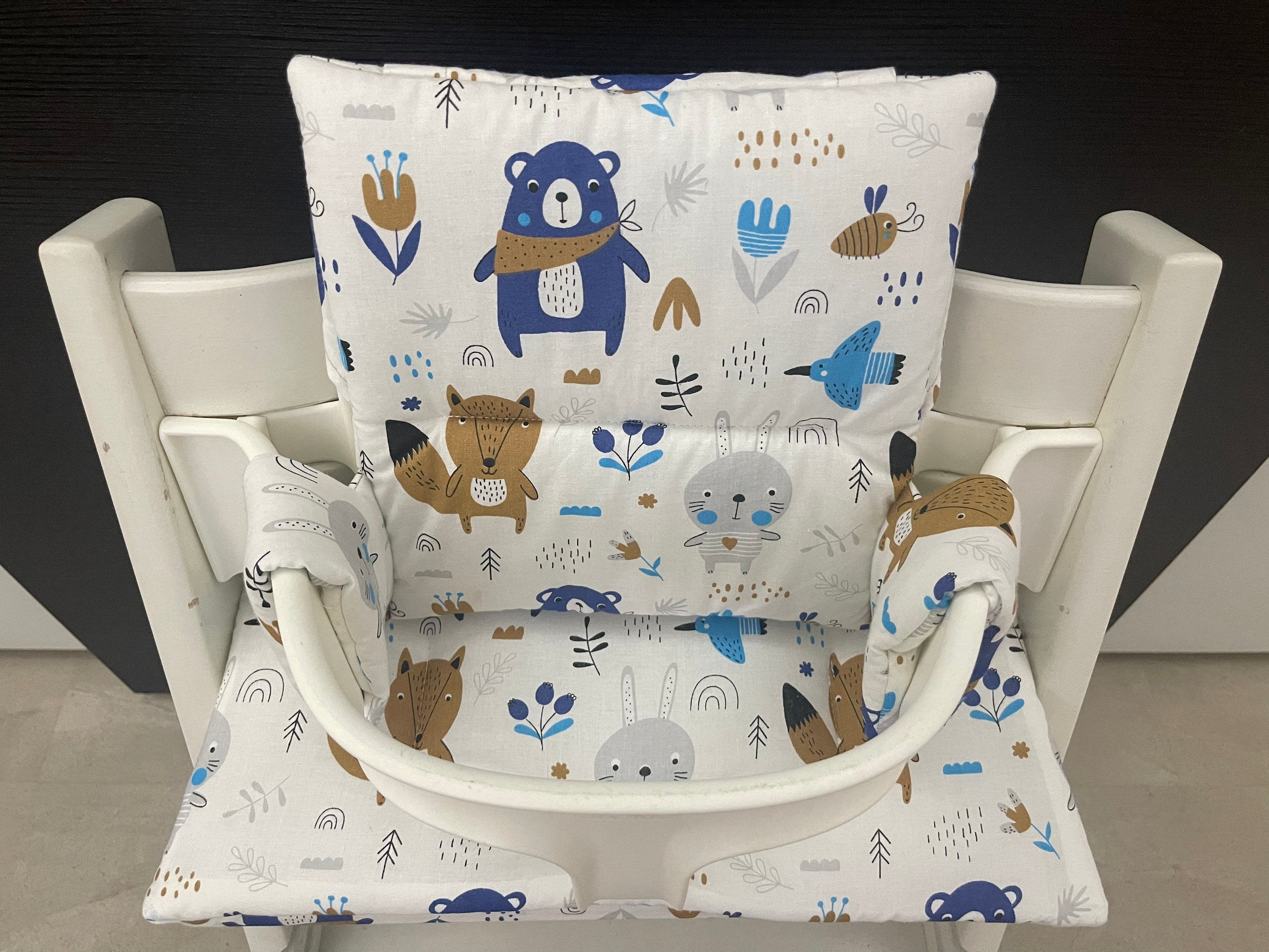 Tripp Trapp Sitzkissen Kissenset für Stokke Hochstuhl - Bär