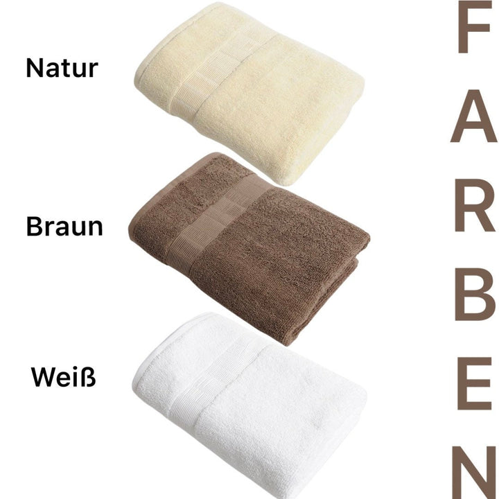 Handtuch mit Namen bestickt | Duschtuch | Gästetuch | Geschenk | Personalisiertes Handtuch