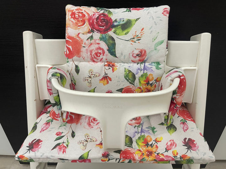 Tripp Trapp Sitzkissen Kissenset für Stokke Hochstuhl - Loneta Rosen