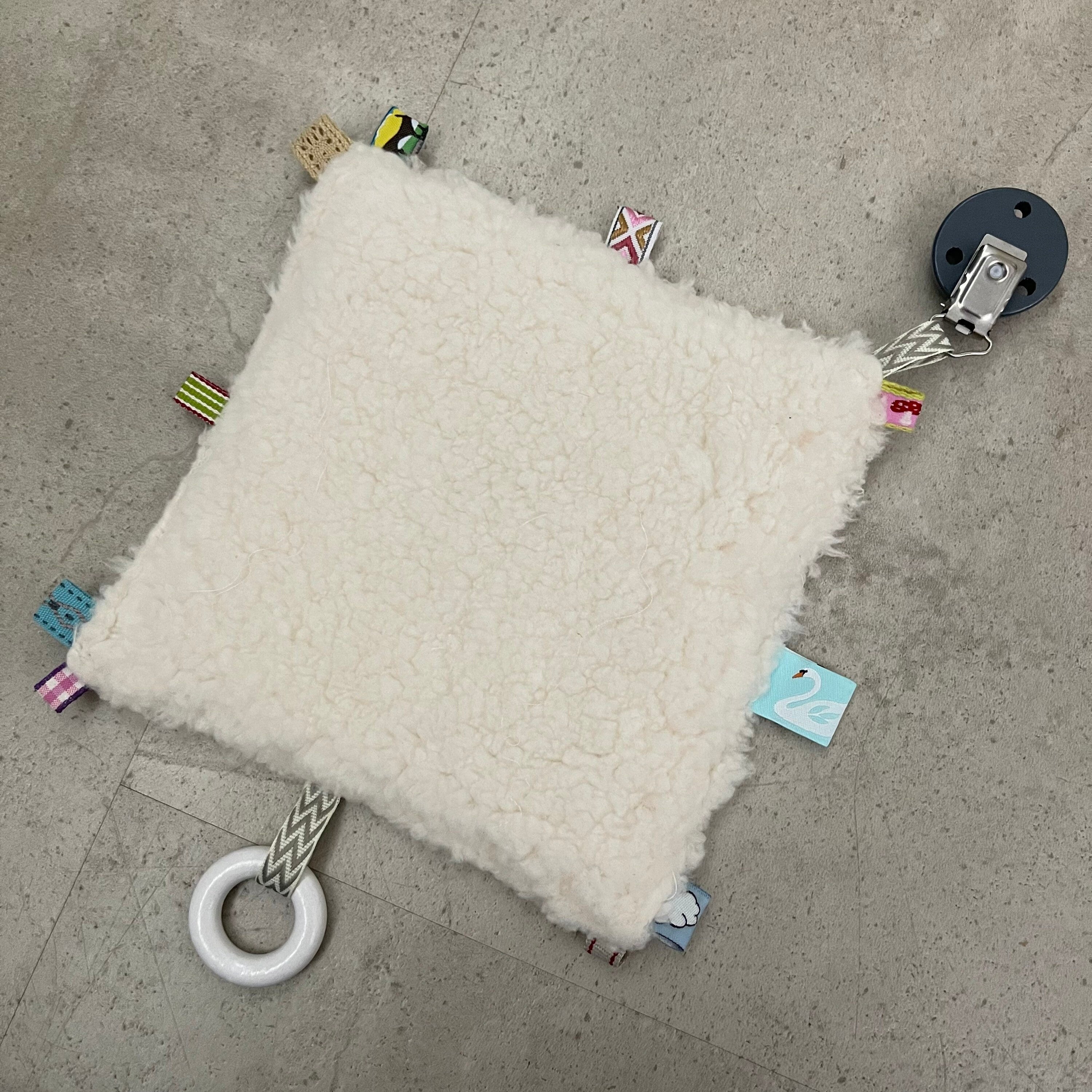 Knisterkissen Knistertuch Baby, Greifling - Fuchs