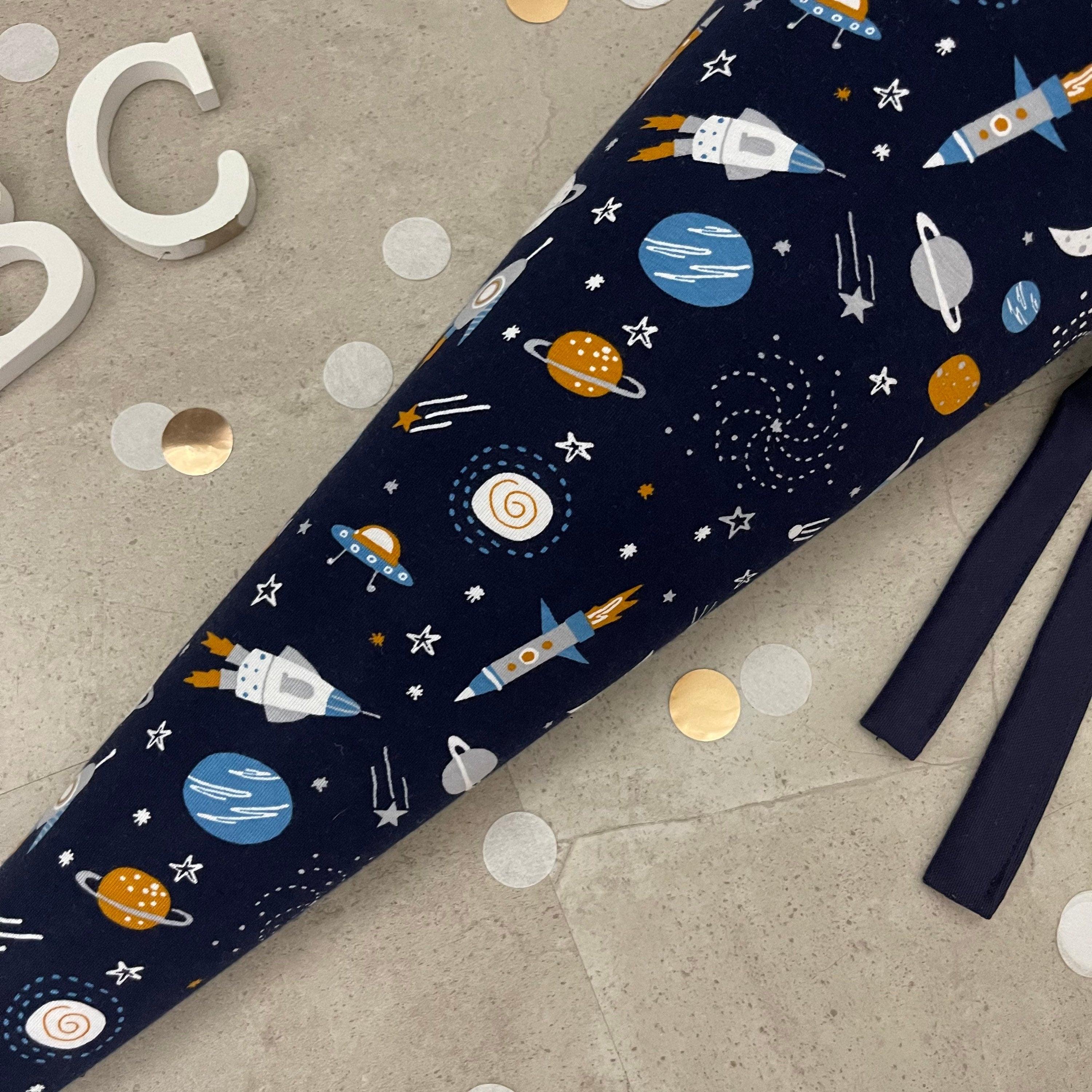 Schultüte Zuckertüte Einschulung Groß 70cm Handmade / Weltraum