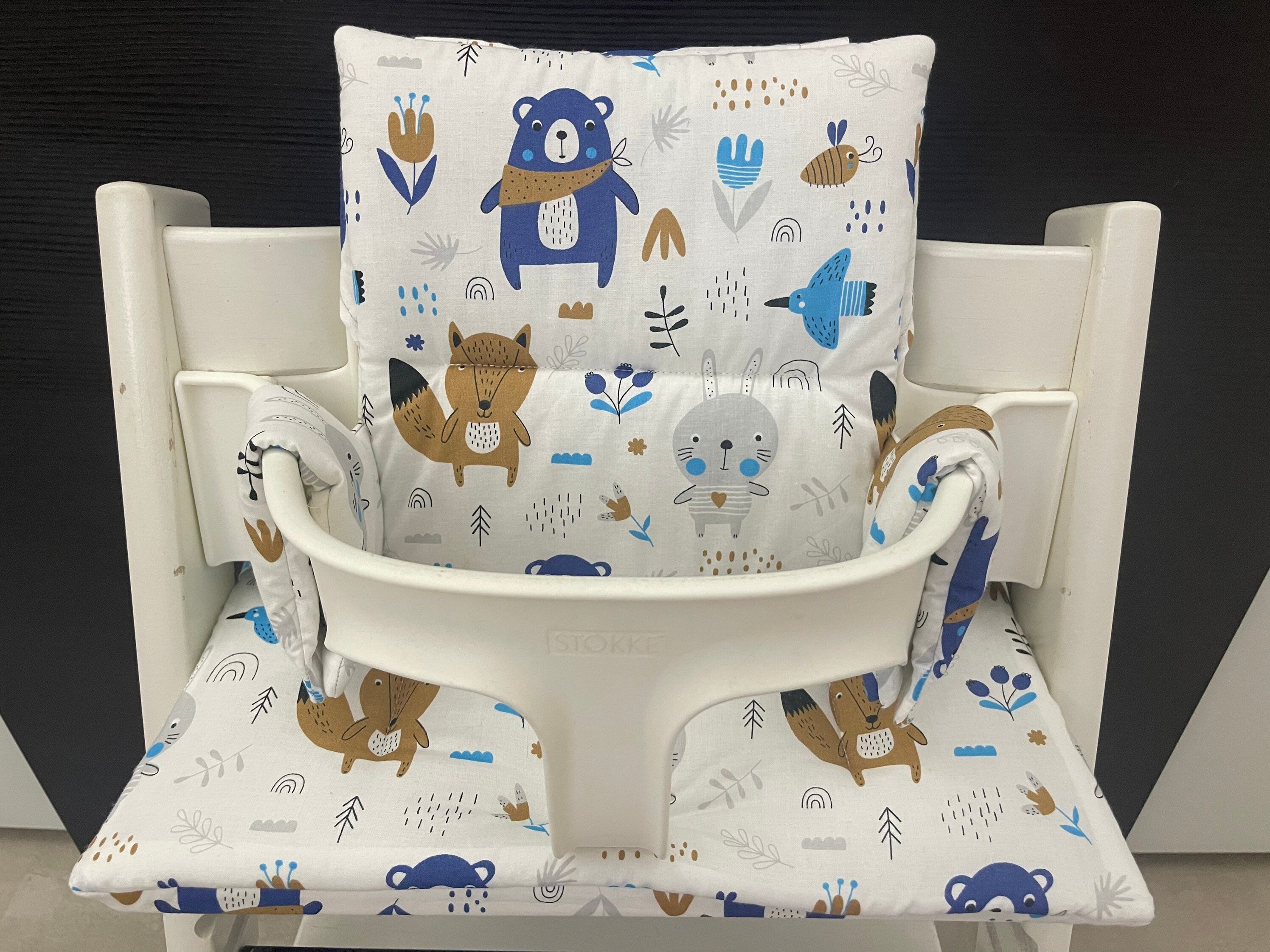 Tripp Trapp Sitzkissen Kissenset für Stokke Hochstuhl - Bär
