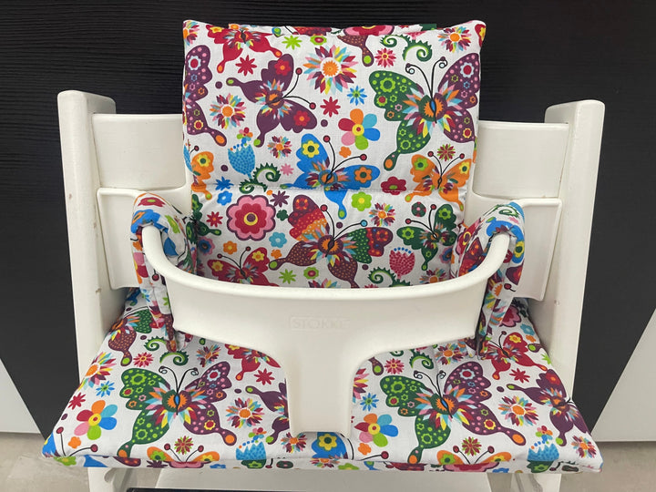 Tripp Trapp Sitzkissen Kissenset für Stokke Hochstuhl - Schmetterling