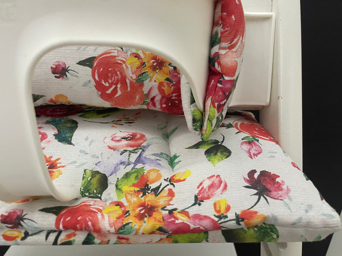 Tripp Trapp Sitzkissen Kissenset für Stokke Hochstuhl - Loneta Rosen