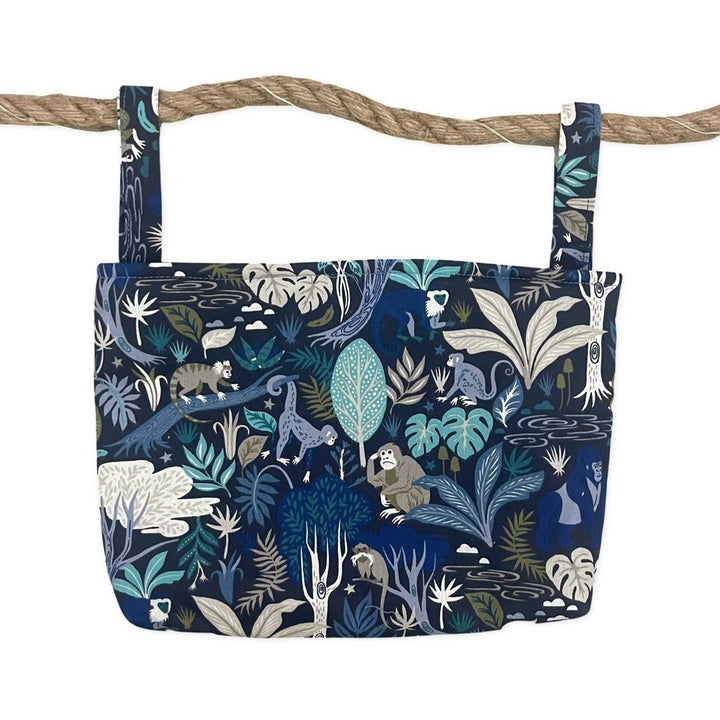 Utensilo für Tripp Trapp oder Hauck Alpha Hochstuhl, Hochstuhltasche - Tropical Blue