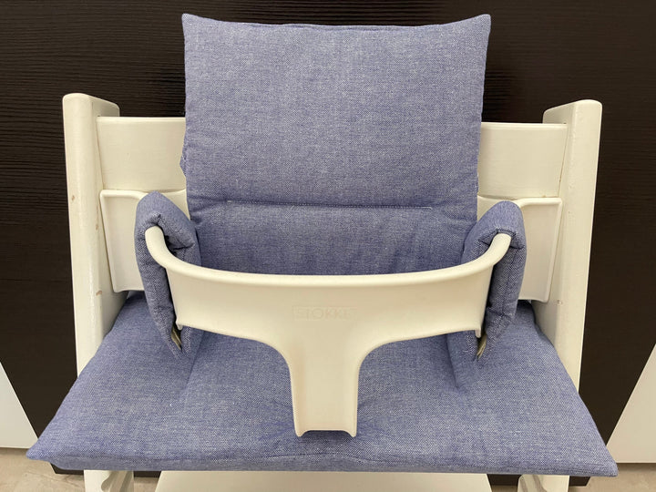 Tripp Trapp Sitzkissen Kissenset für Stokke Hochstuhl - Jeanslook