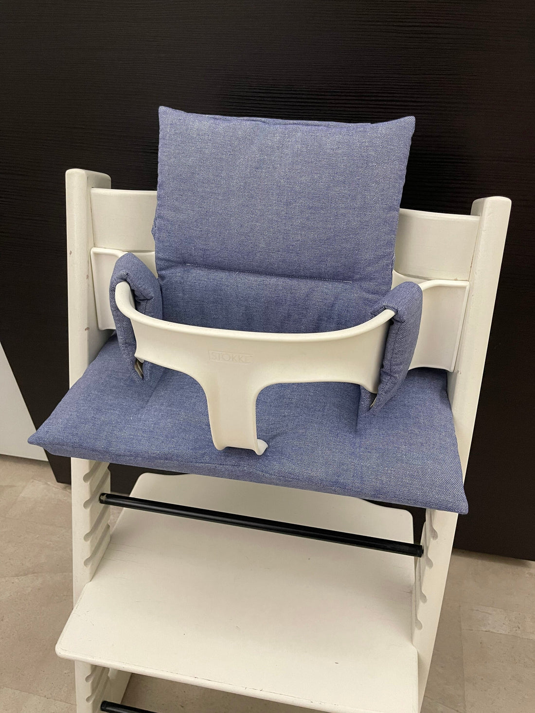 Tripp Trapp Sitzkissen Kissenset für Stokke Hochstuhl - Jeanslook