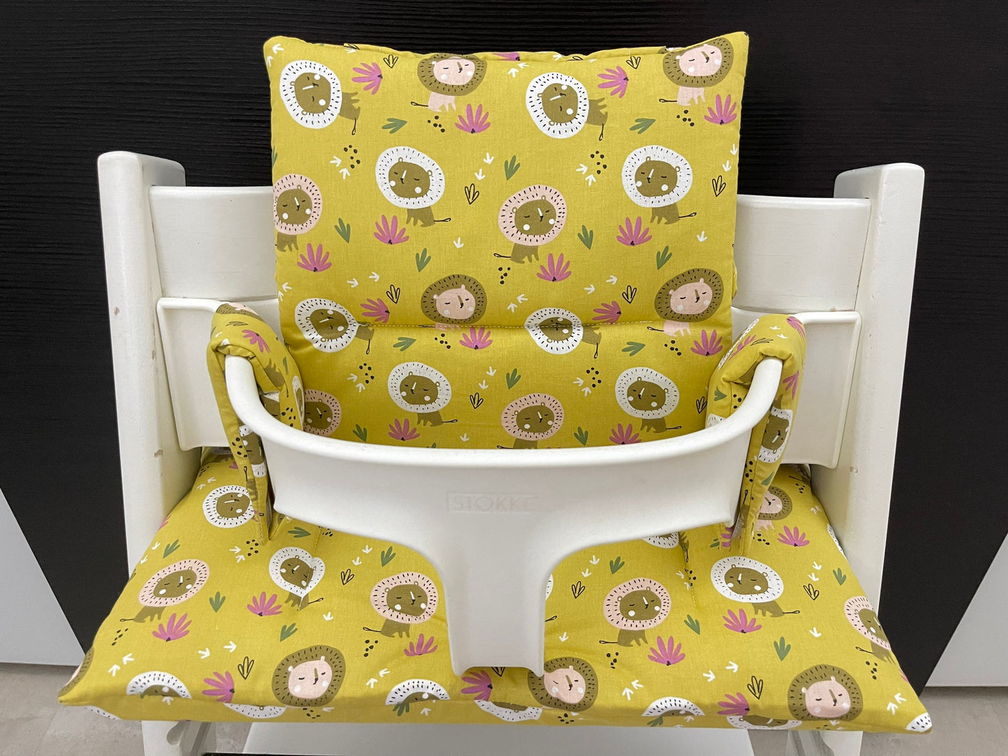 Tripp Trapp Sitzkissen Kissenset für Stokke Hochstuhl - Löwe