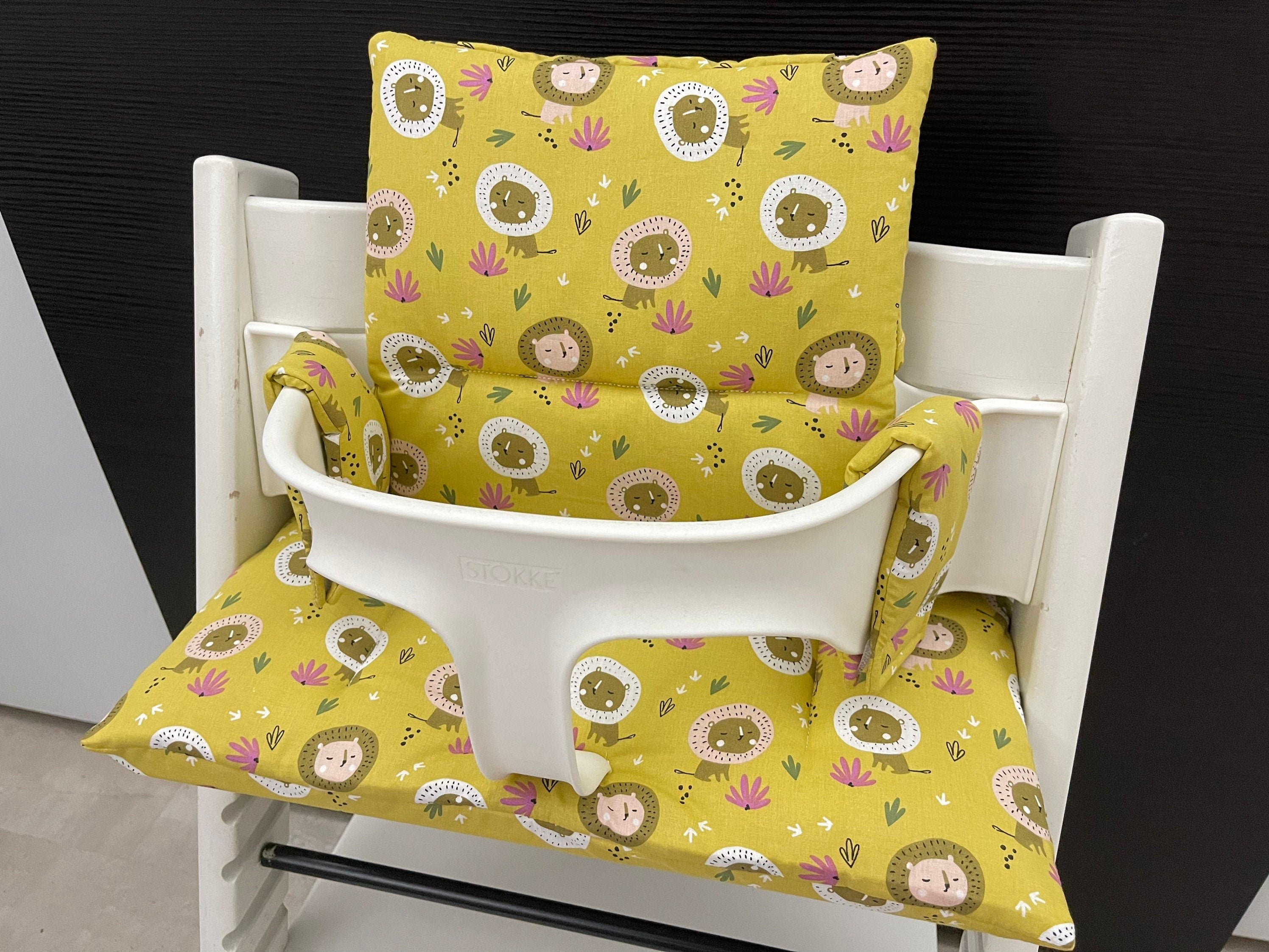 Tripp Trapp Sitzkissen Kissenset für Stokke Hochstuhl - Löwe