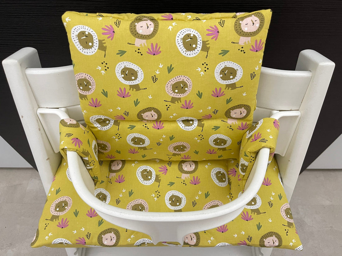 Tripp Trapp Sitzkissen Kissenset für Stokke Hochstuhl - Löwe