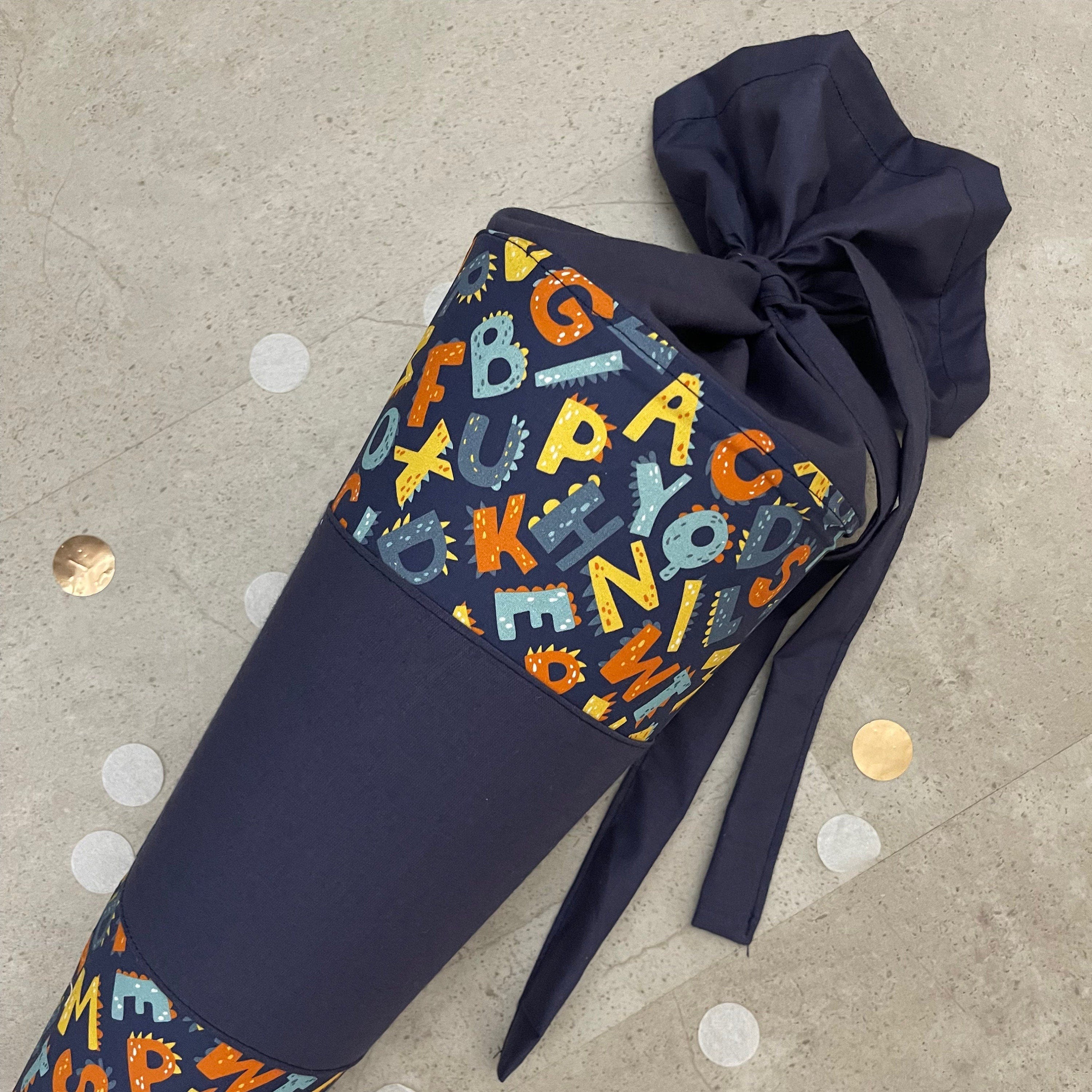 85cm Schultüte Zuckertüte Einschulung Groß Handmade / ABC