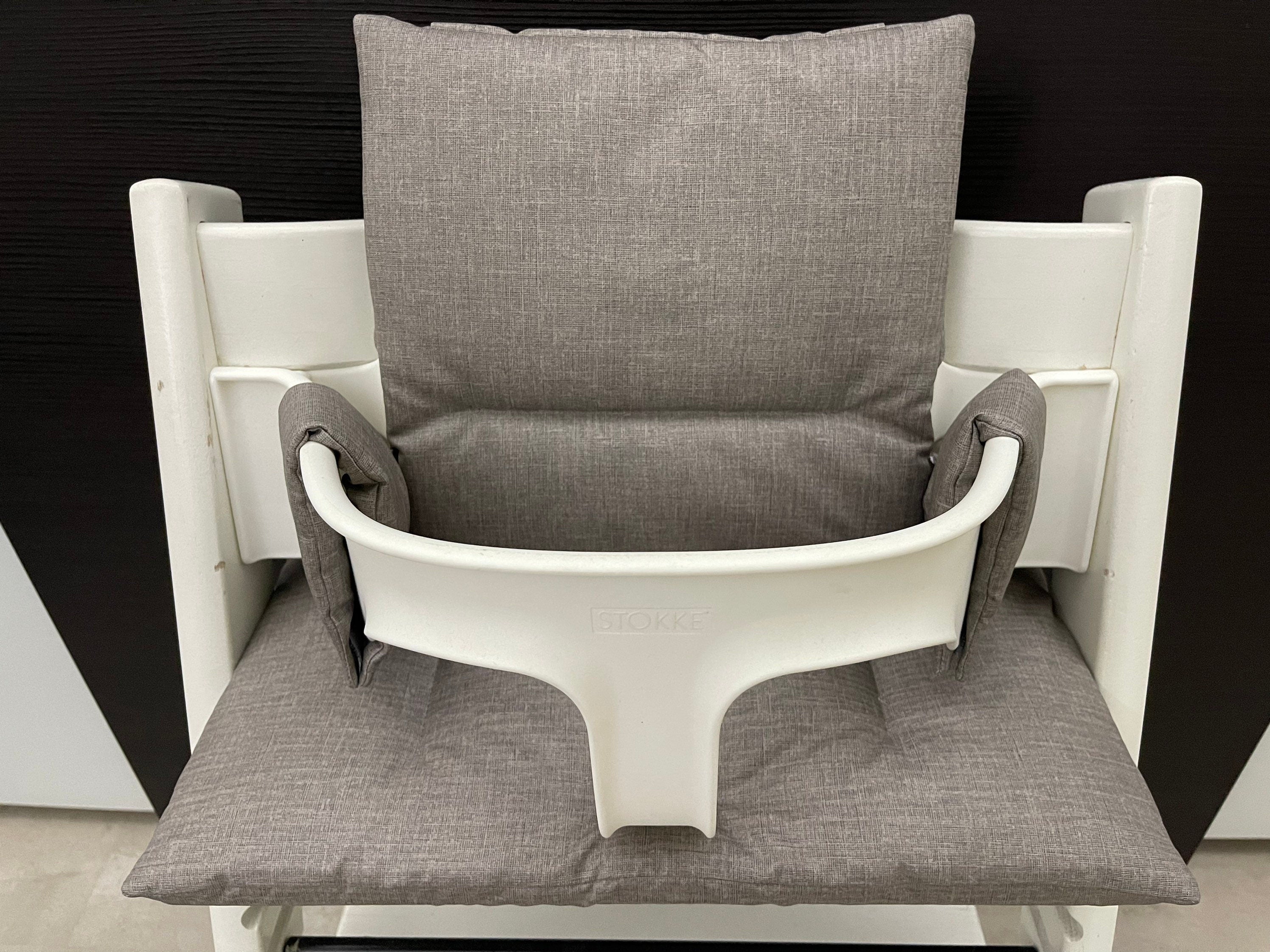 Abwaschbares Tripp Trapp Kissenset für Stokke Hochstuhl - hellbraun