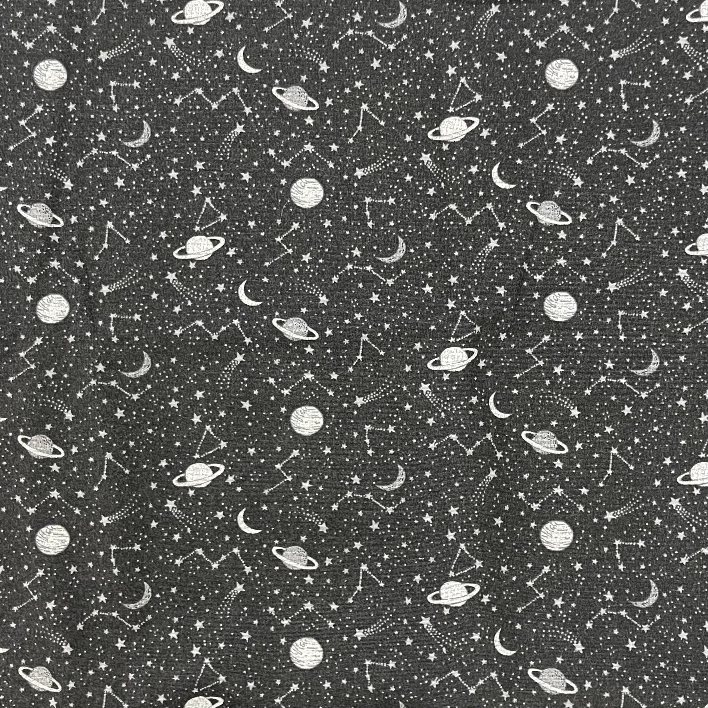 Sitzkissen Kissenset für Hauck Alpha, Tray, Beta Hochstuhl - Weltraum Anthrazit