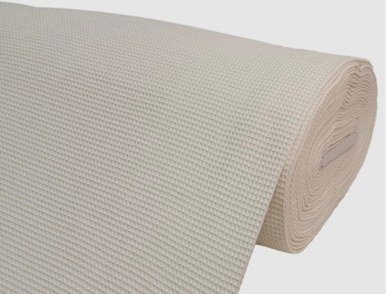 Sitzkissen Kissenset für Hauck Alpha, Tray, Beta Hochstuhl - Waffelpiqué Creme