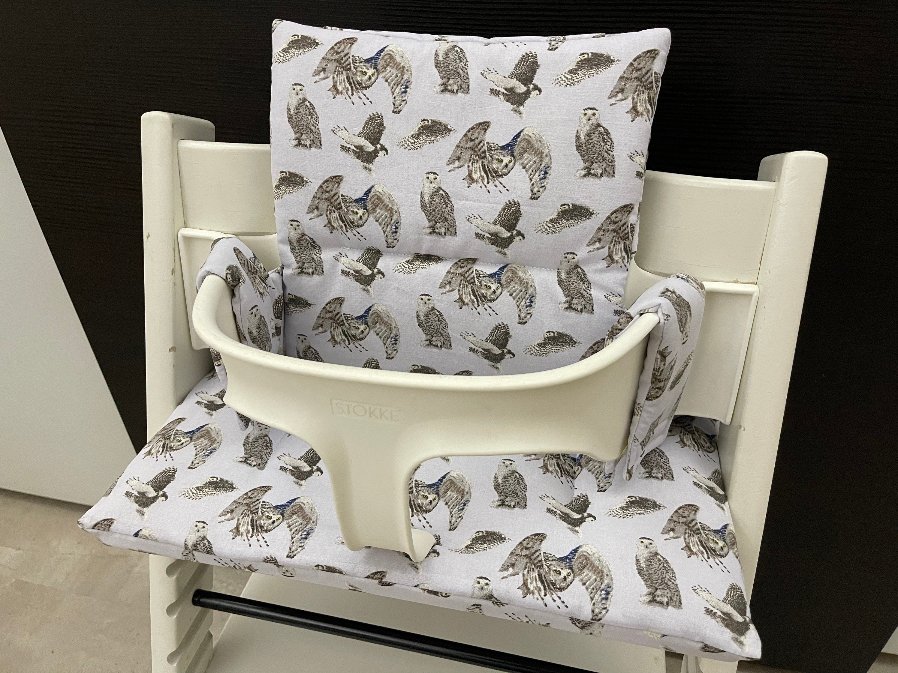 Tripp Trapp Sitzkissen Kissenset für Stokke Hochstuhl - Eule