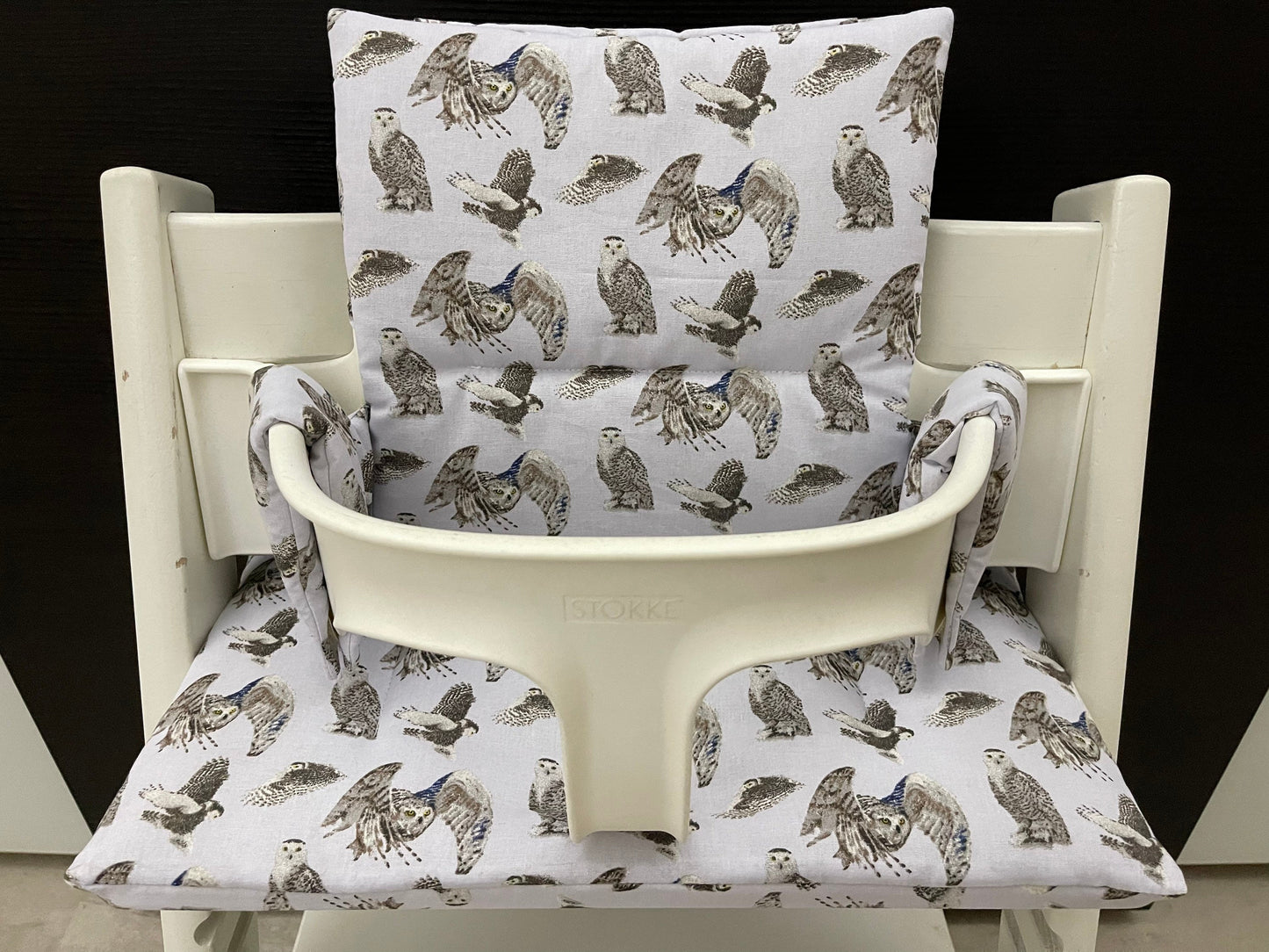 Tripp Trapp Sitzkissen Kissenset für Stokke Hochstuhl - Eule