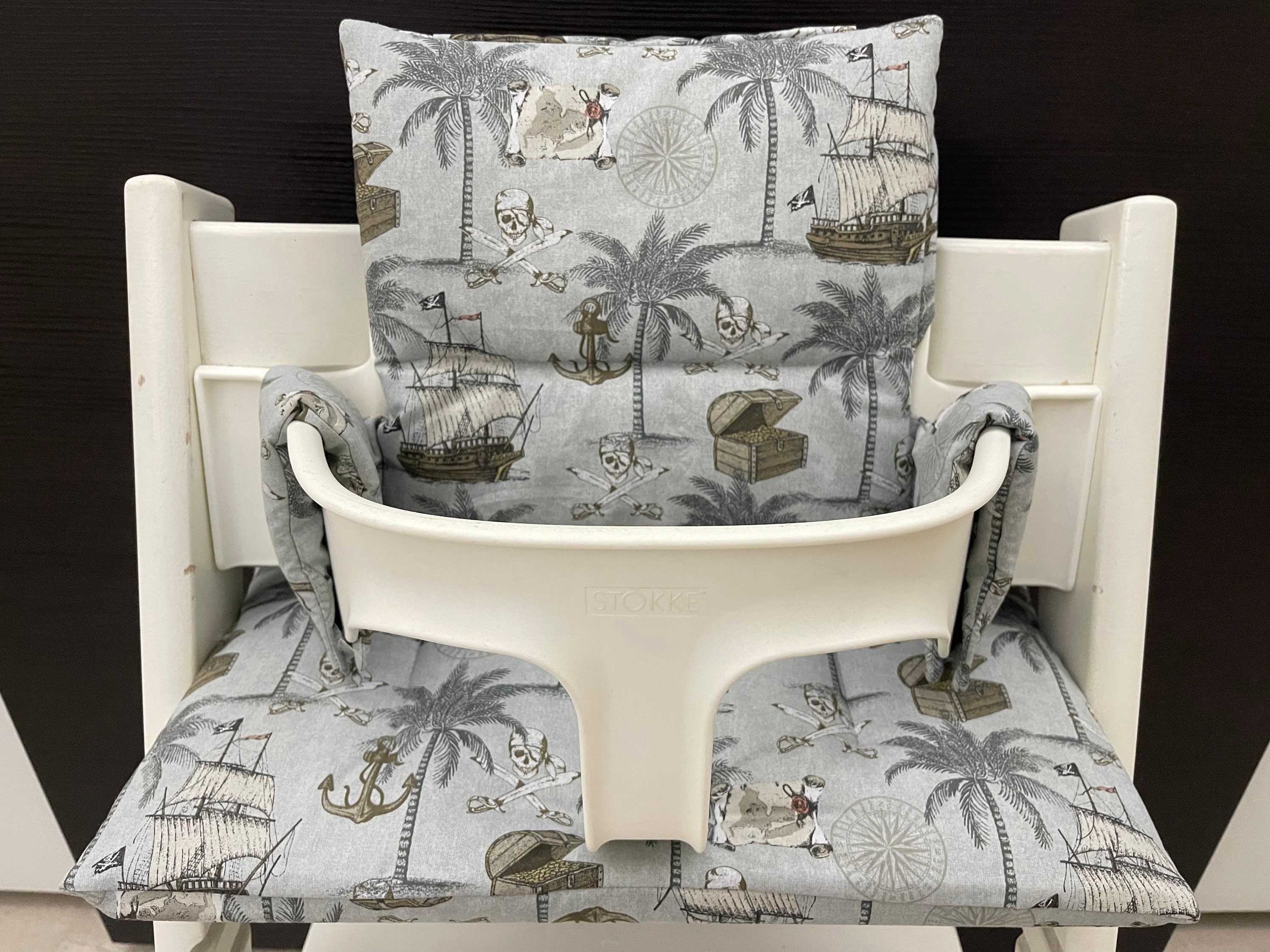 Tripp Trapp Sitzkissen Kissenset für Stokke Hochstuhl - Piraten