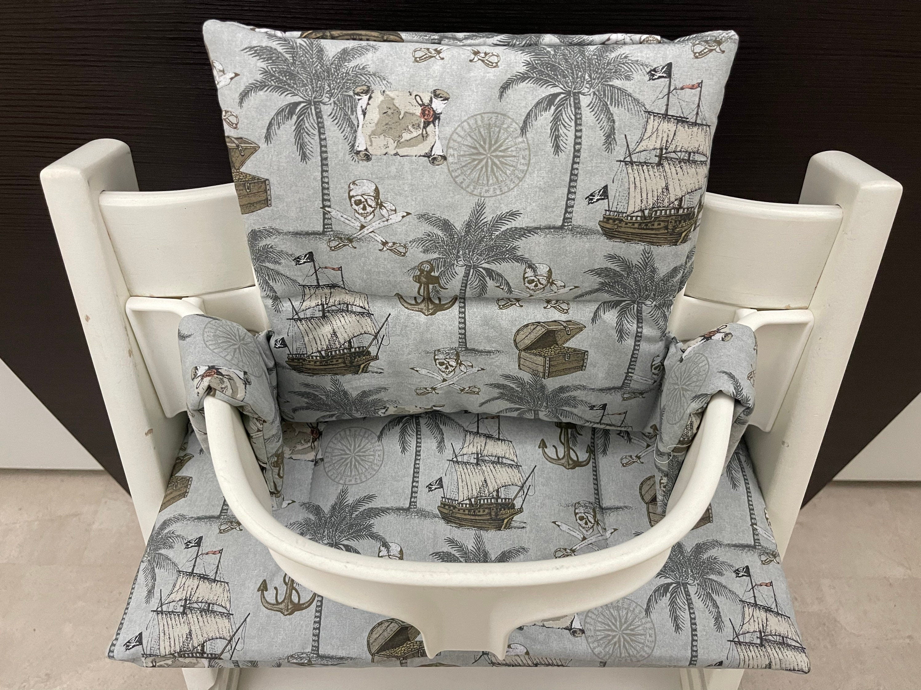 Tripp Trapp Sitzkissen Kissenset für Stokke Hochstuhl - Piraten