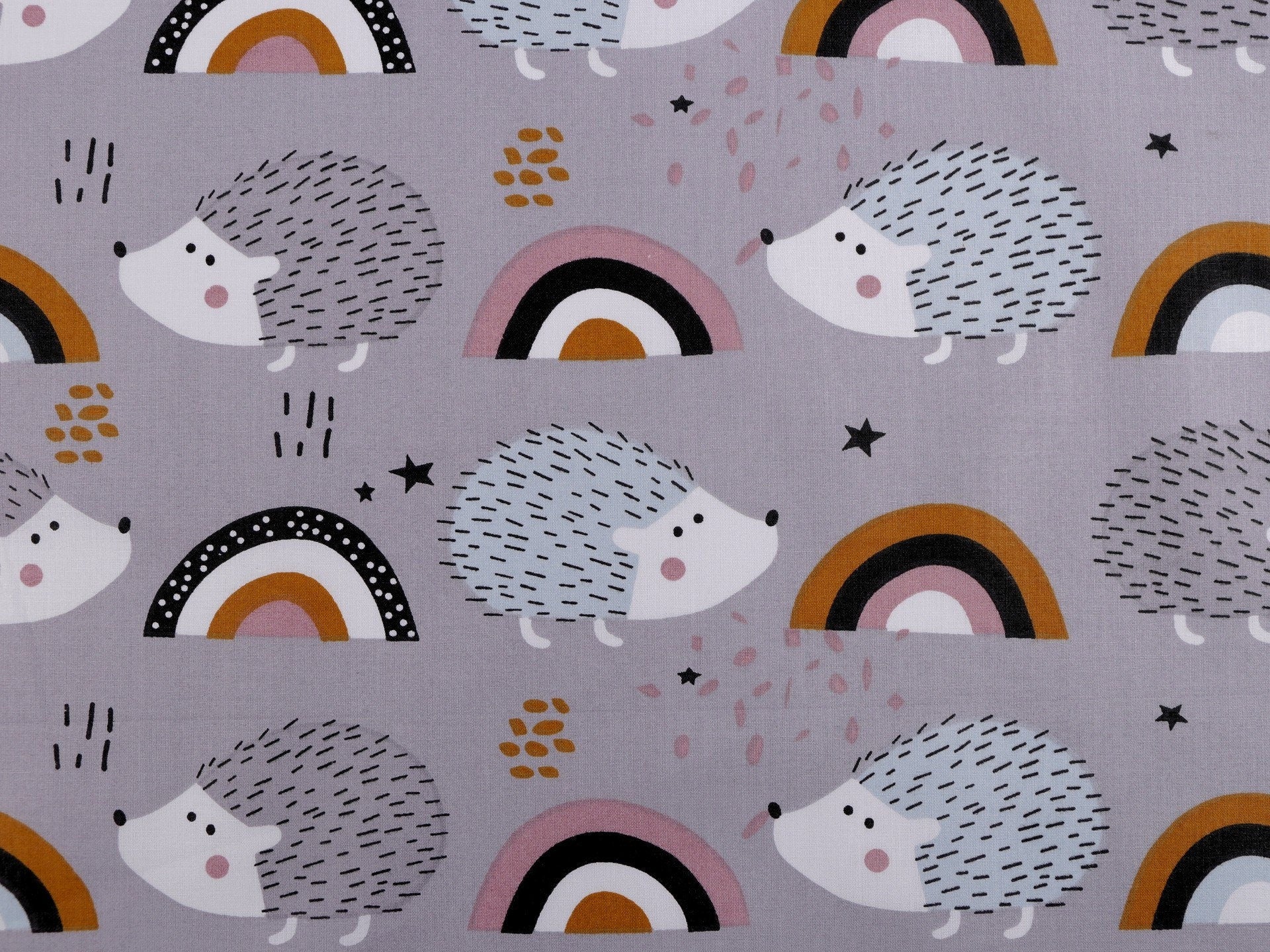 Sitzkissen Kissenset für Hauck Alpha, Tray, Beta Hochstuhl - Igel