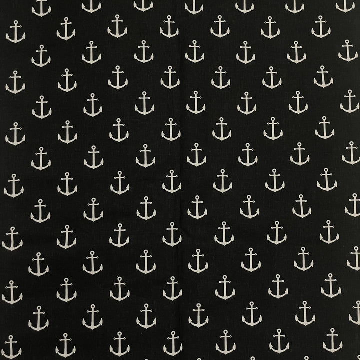 Sitzkissen Kissenset für Hauck Alpha, Tray, Beta Hochstuhl - Anker schwarz