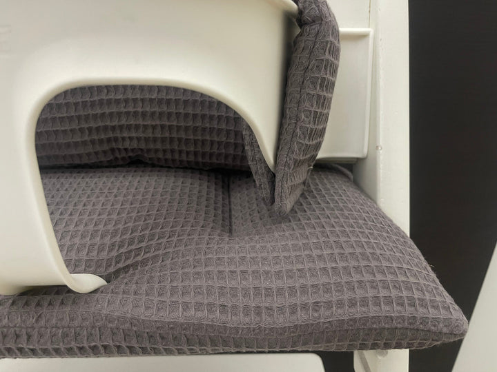 Tripp Trapp Sitzkissen Kissenset für Stokke Hochstuhl - Waffelpiqué Braun