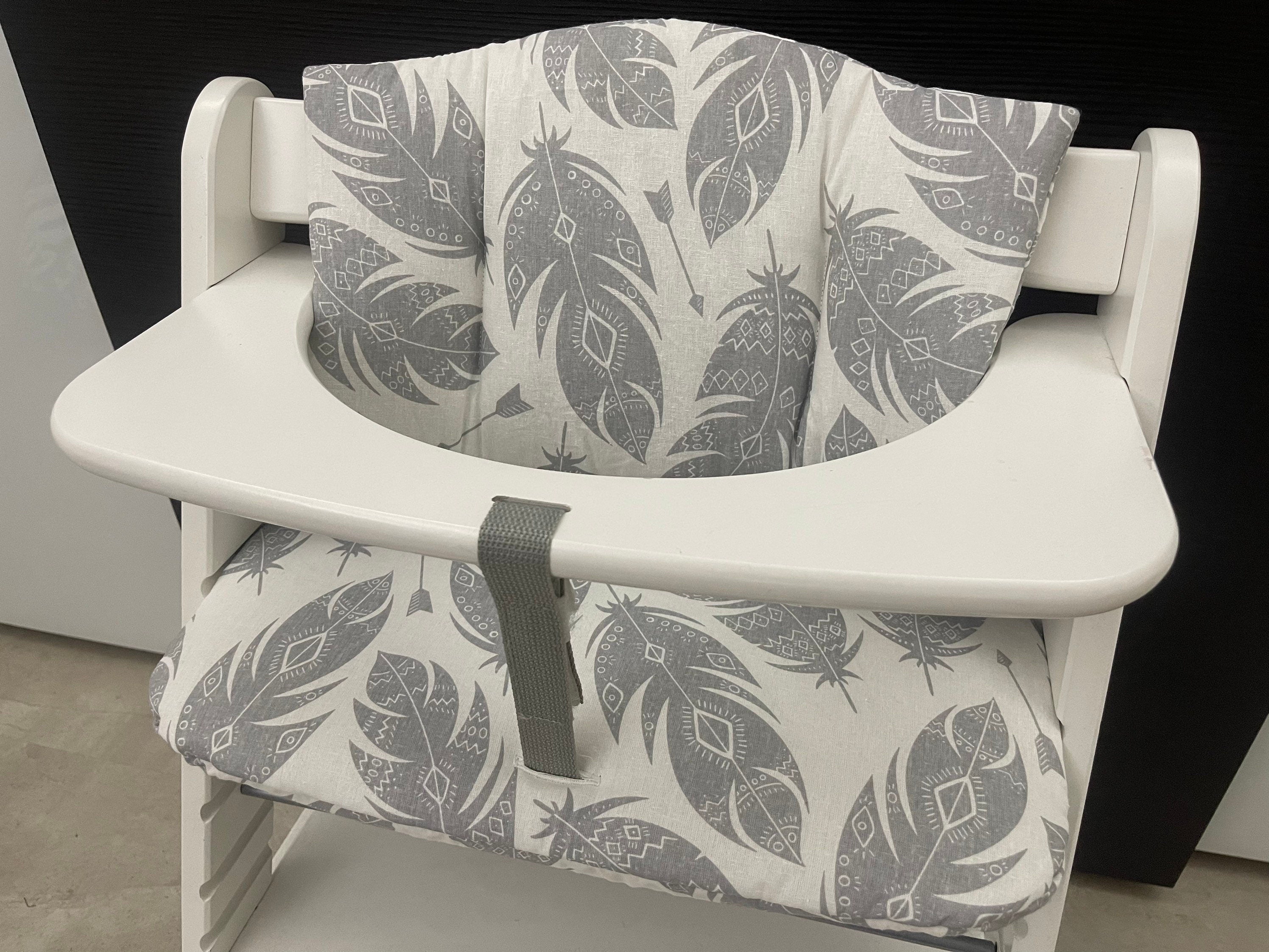 Sitzkissen Kissenset für Hauck Alpha, Tray, Beta Hochstuhl - Federn