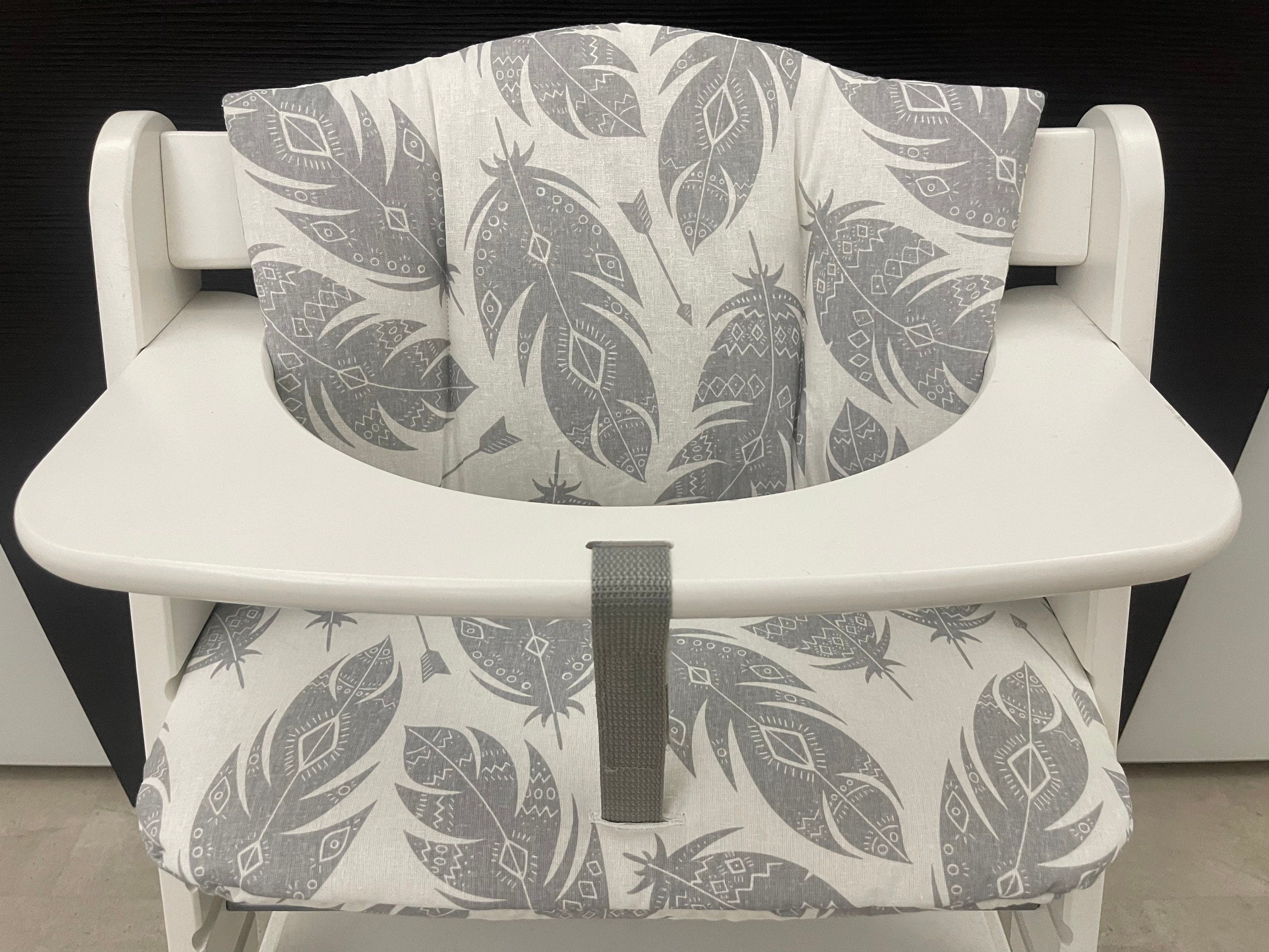 Sitzkissen Kissenset für Hauck Alpha, Tray, Beta Hochstuhl - Federn