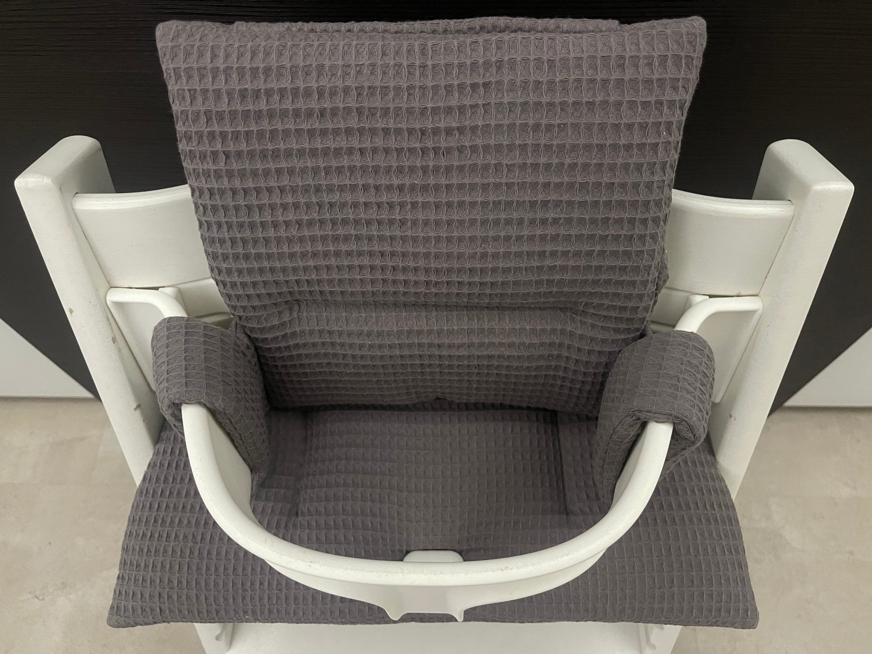 Tripp Trapp Sitzkissen Kissenset für Stokke Hochstuhl - Waffelpiqué Braun