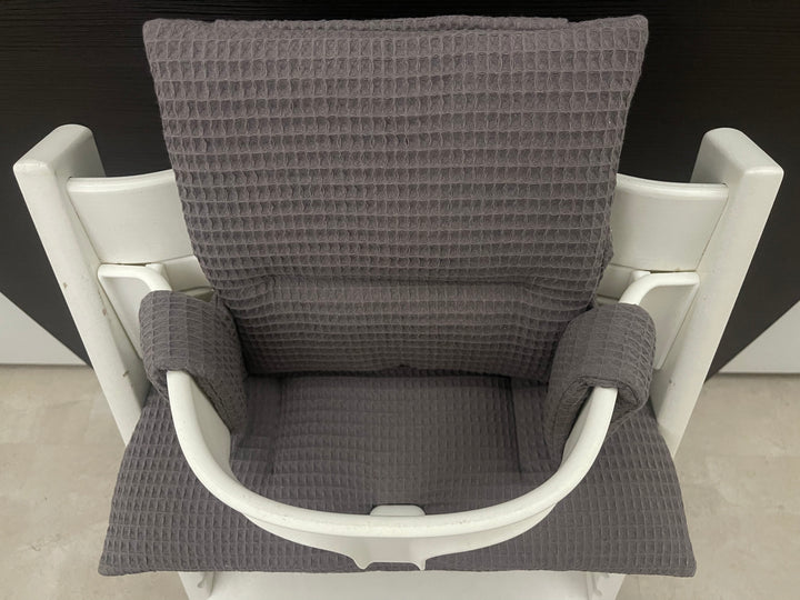 Tripp Trapp Sitzkissen Kissenset für Stokke Hochstuhl - Waffelpiqué Braun