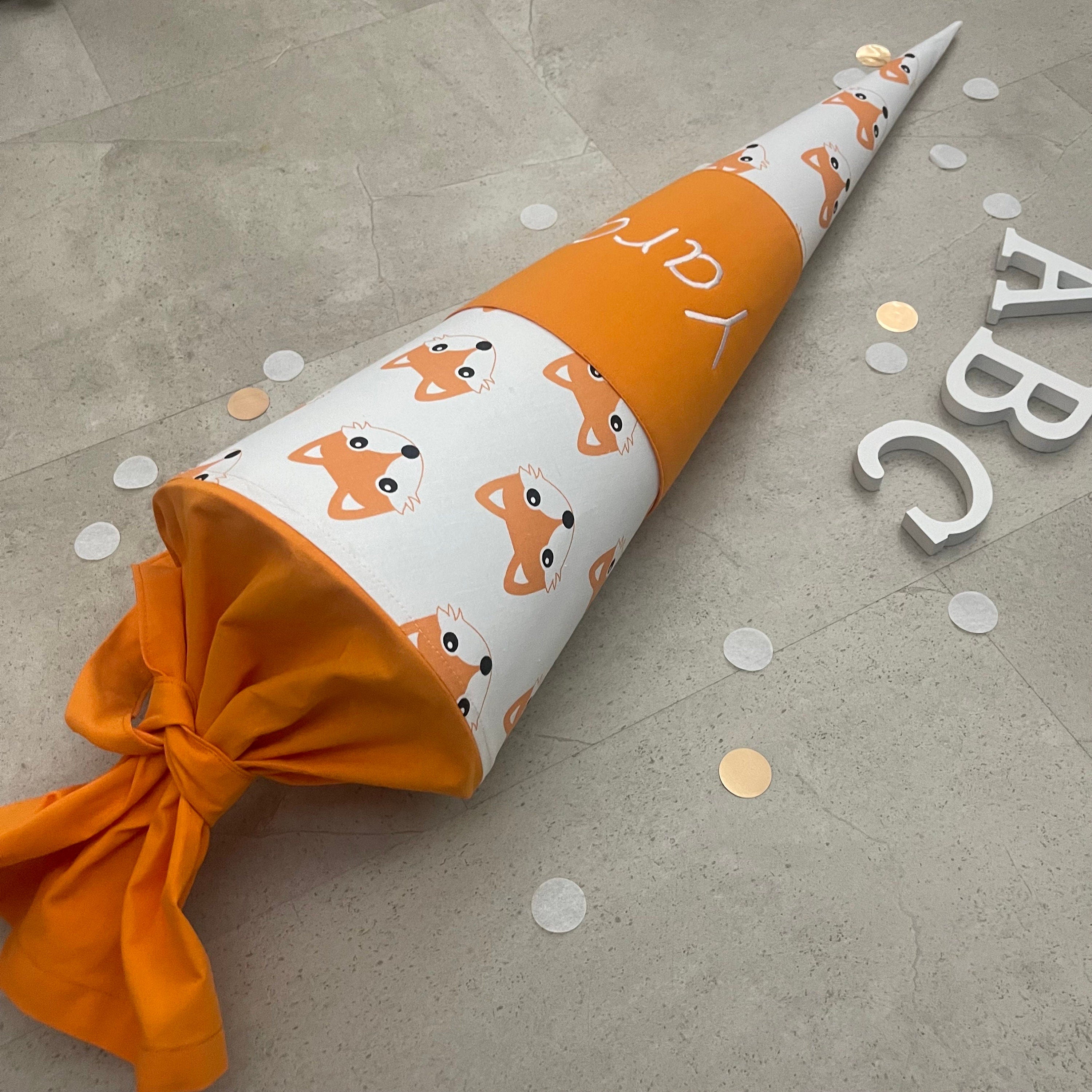 Schultüte Zuckertüte Einschulung Groß 70cm Handmade / Fuchs