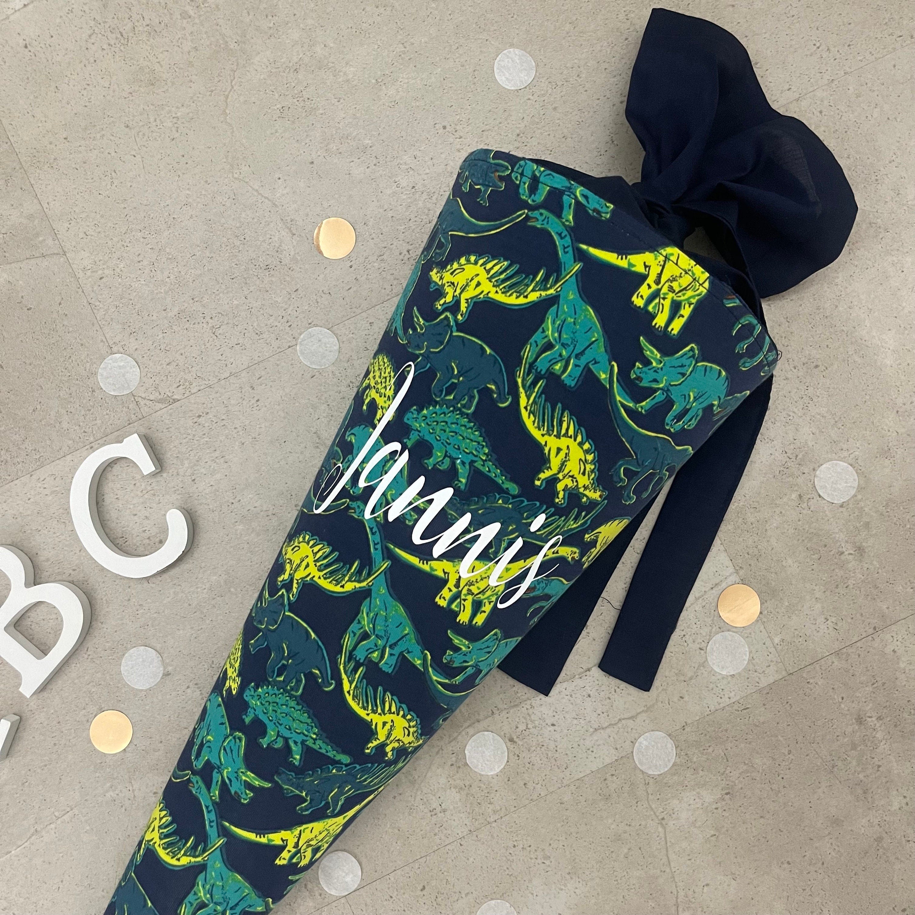 Schultüte Zuckertüte Einschulung Groß 70cm Handmade / Dinosaurier