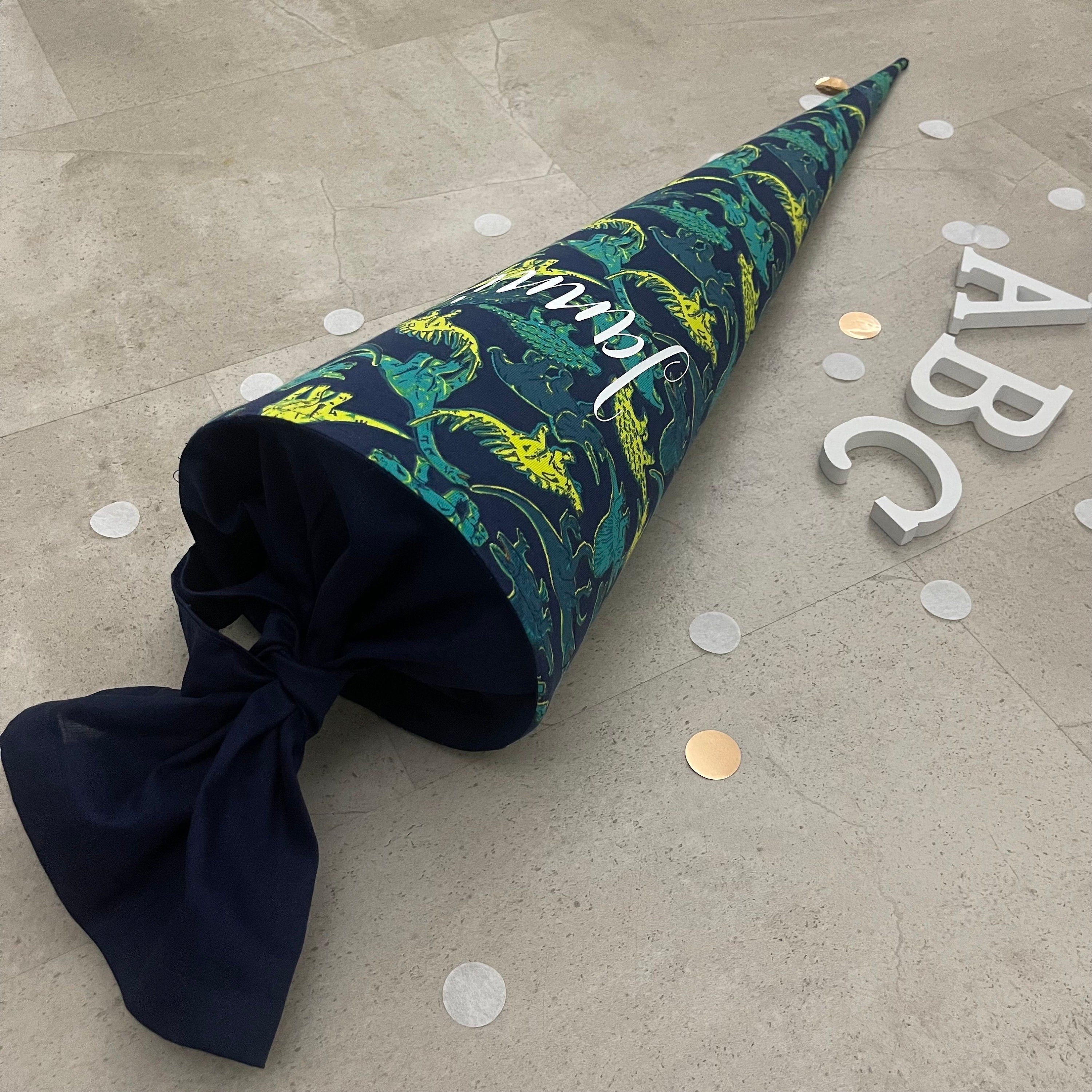 Schultüte Zuckertüte Einschulung Groß 70cm Handmade / Dinosaurier