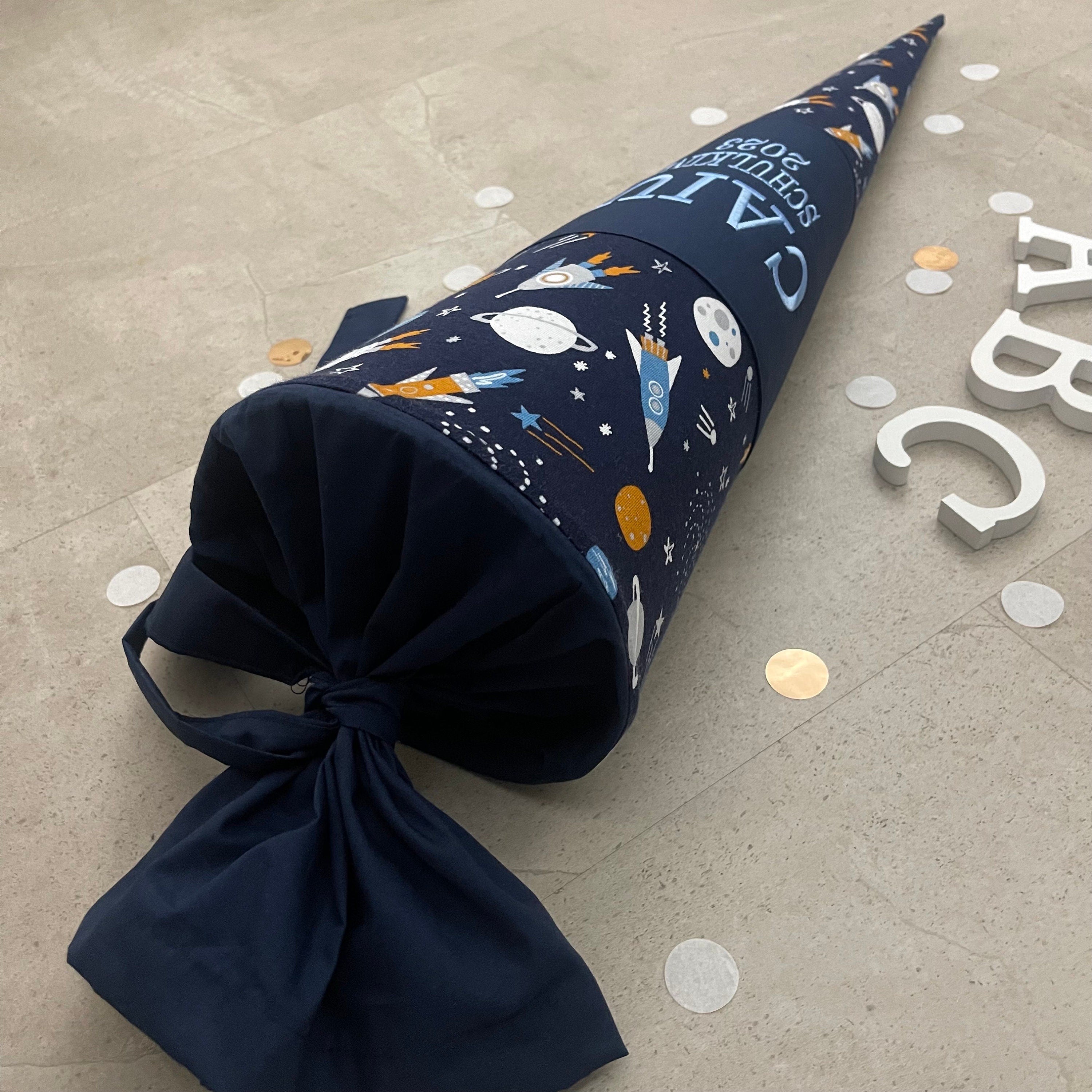 Schultüte Zuckertüte Einschulung Groß 70cm Handmade / Weltraum