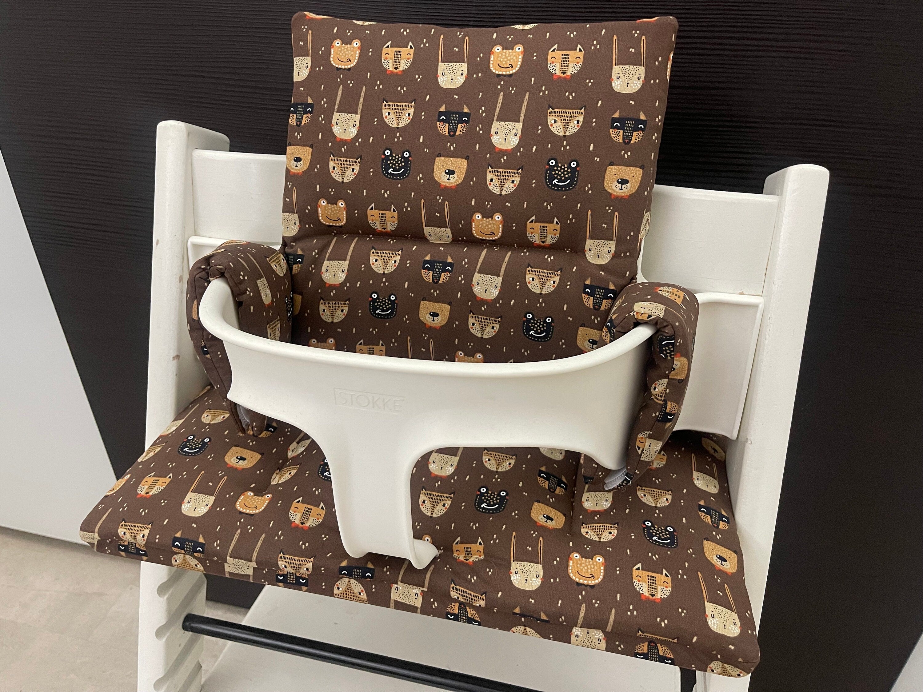 Tripp Trapp Sitzkissen Kissenset für Stokke Hochstuhl - Tiere