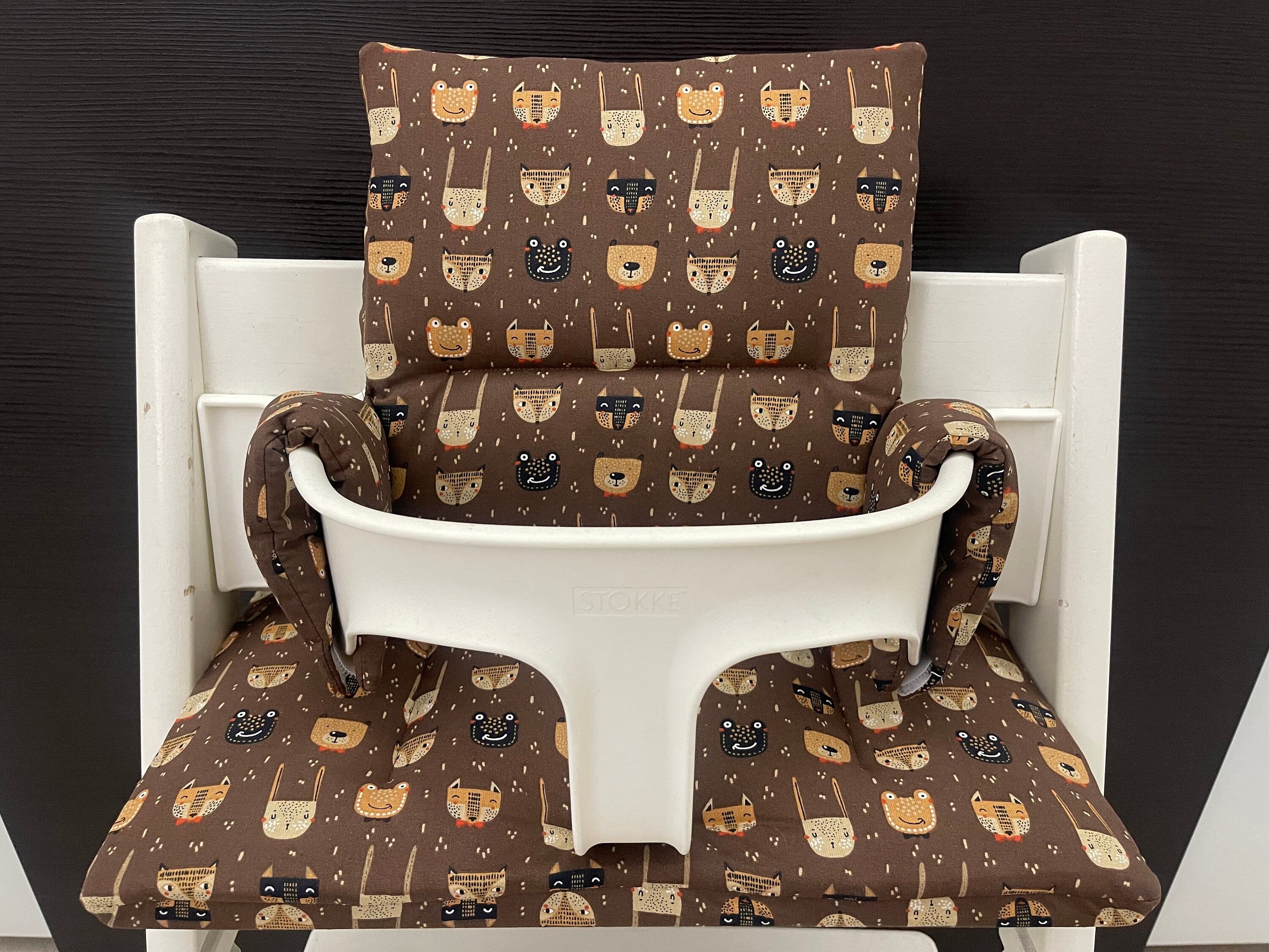 Tripp Trapp Sitzkissen Kissenset für Stokke Hochstuhl - Tiere