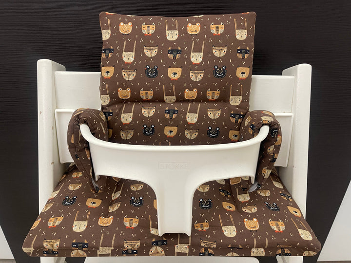 Tripp Trapp Sitzkissen Kissenset für Stokke Hochstuhl - Tiere