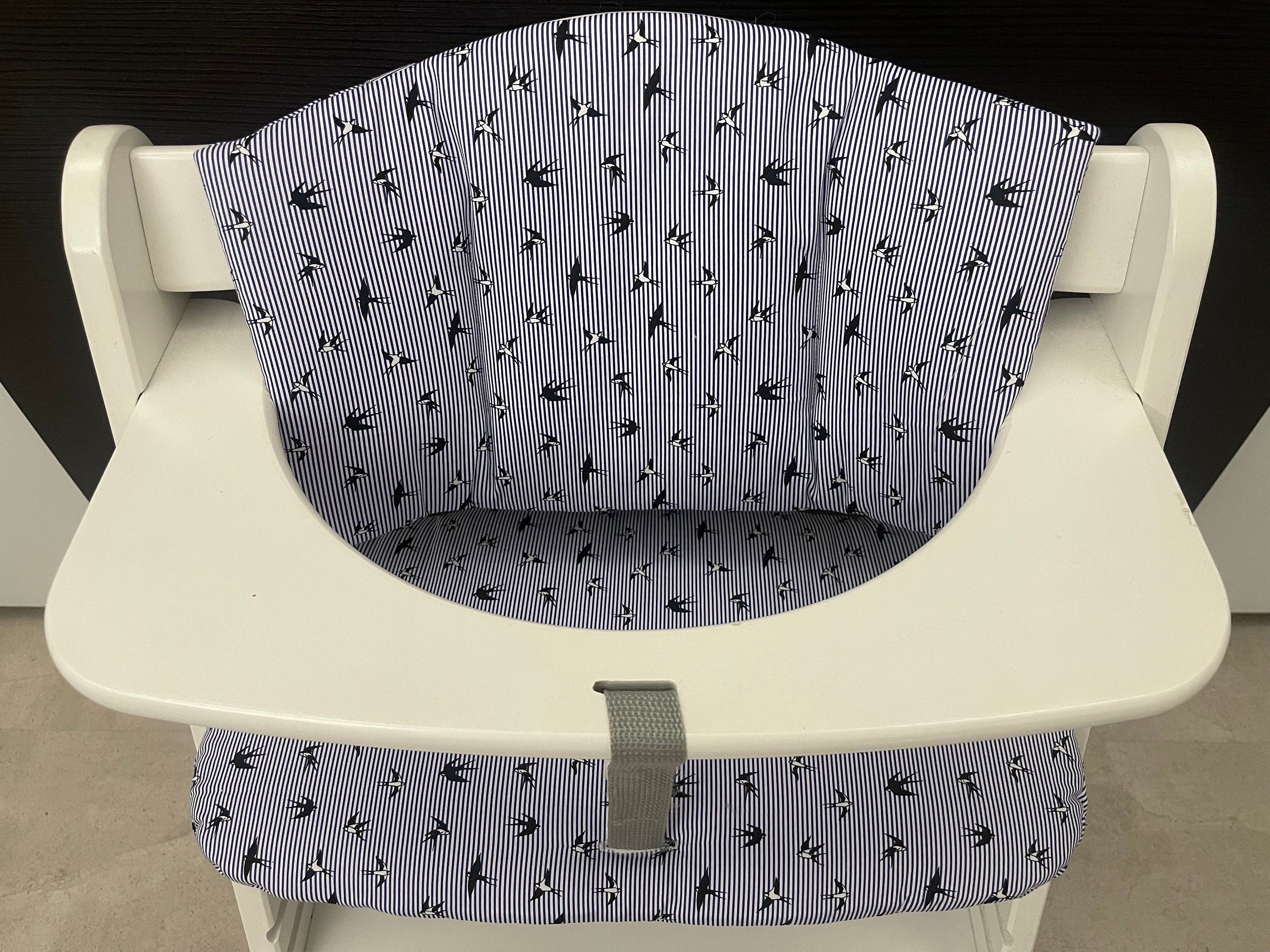 Sitzkissen Kissenset für Hauck Alpha, Tray, Beta Hochstuhl - Vogel