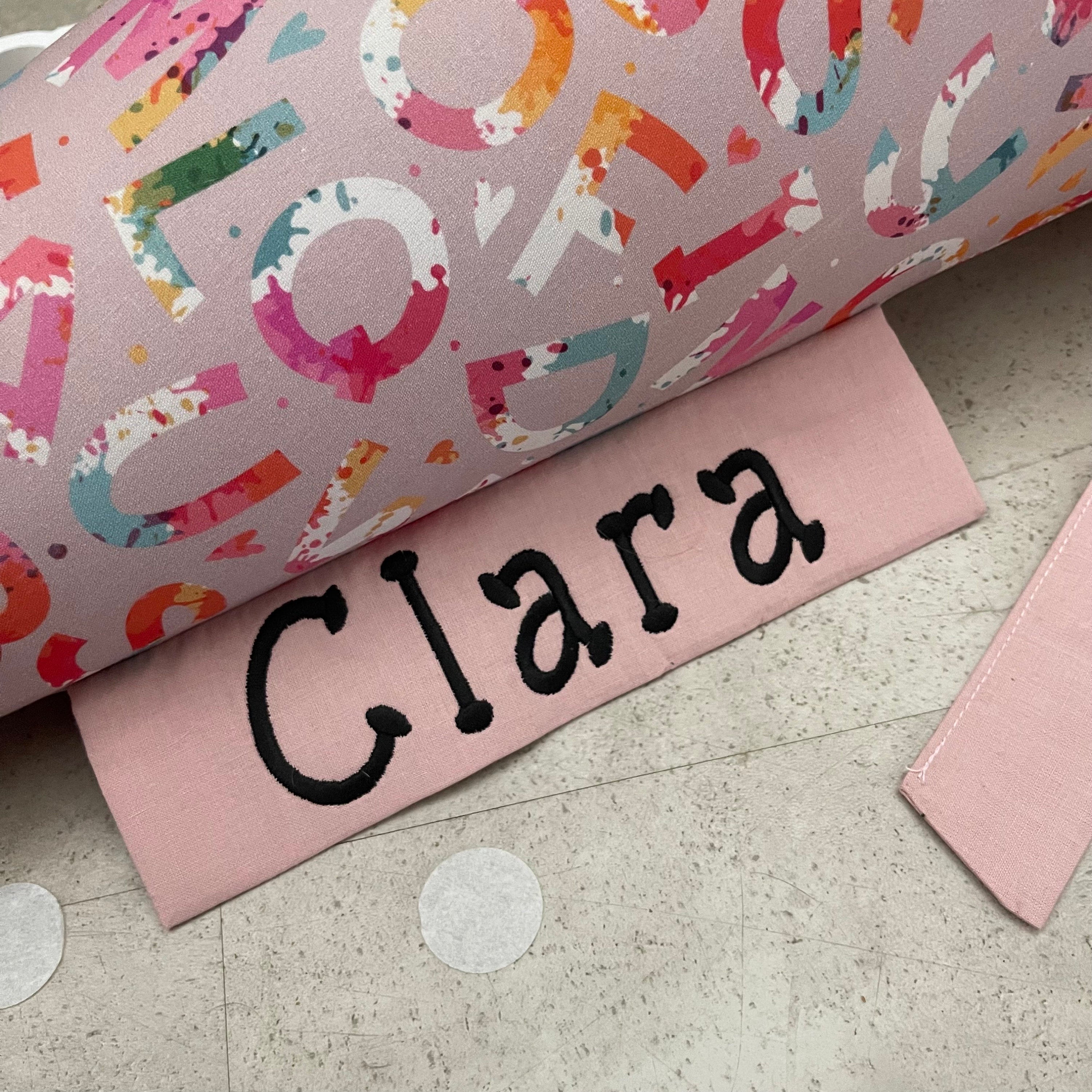 Schultüte Zuckertüte Einschulung Groß 70cm Handmade / ABC mit Namensschild