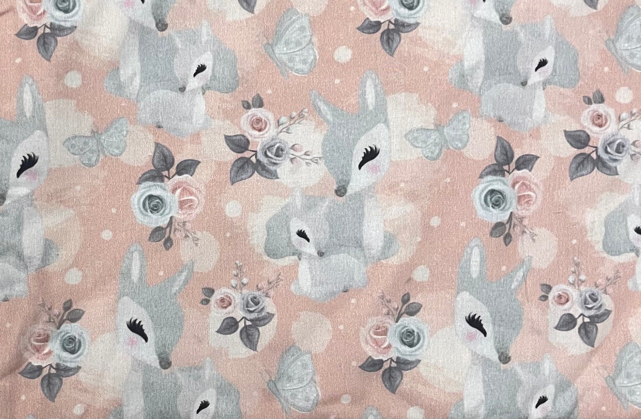 Schultüte Zuckertüte Einschulung Groß 70cm Handmade / Reh Rosa