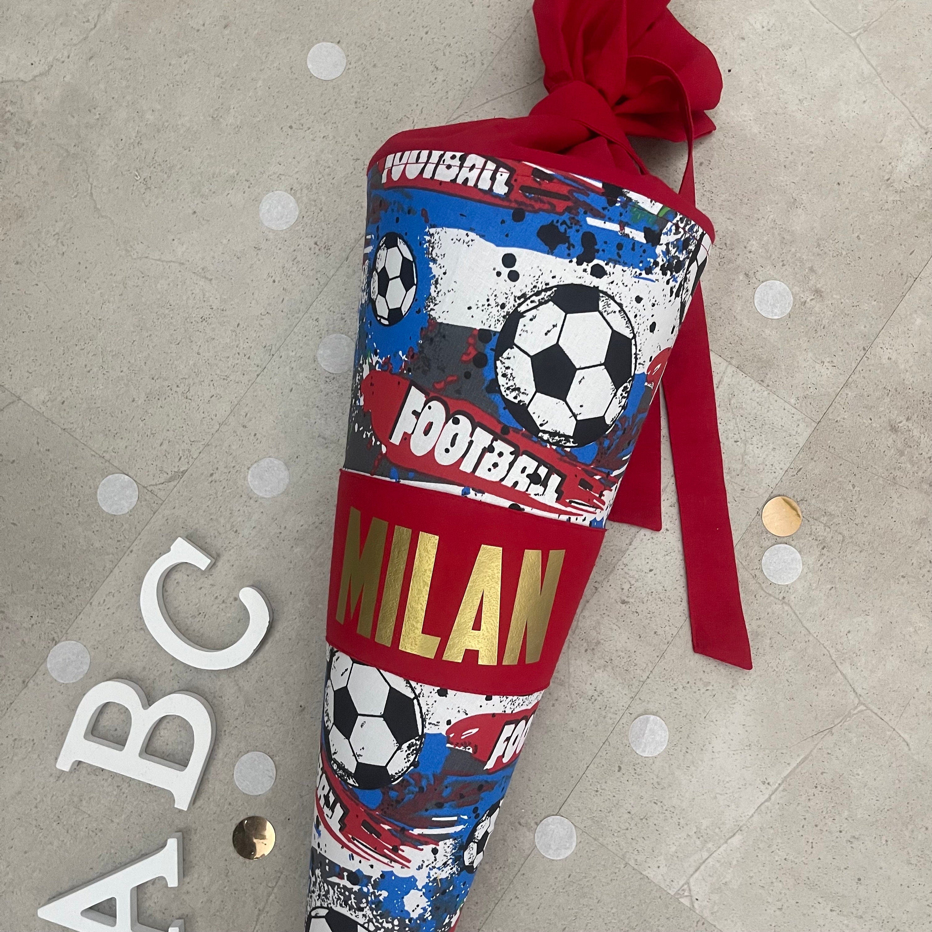 Schultüte Zuckertüte Einschulung Groß 70cm Handmade / Fußball