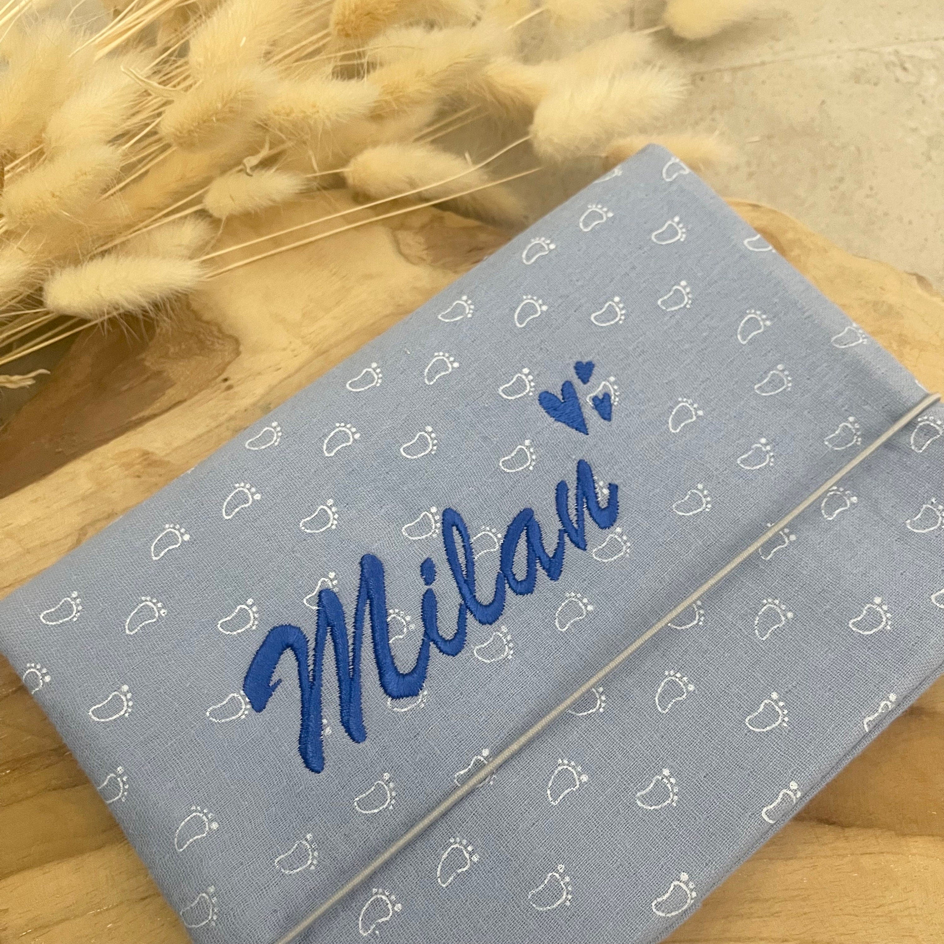 U-Heft personalisiert Untersuchungsheft Hülle Schutz - Loneta Natur Blumen